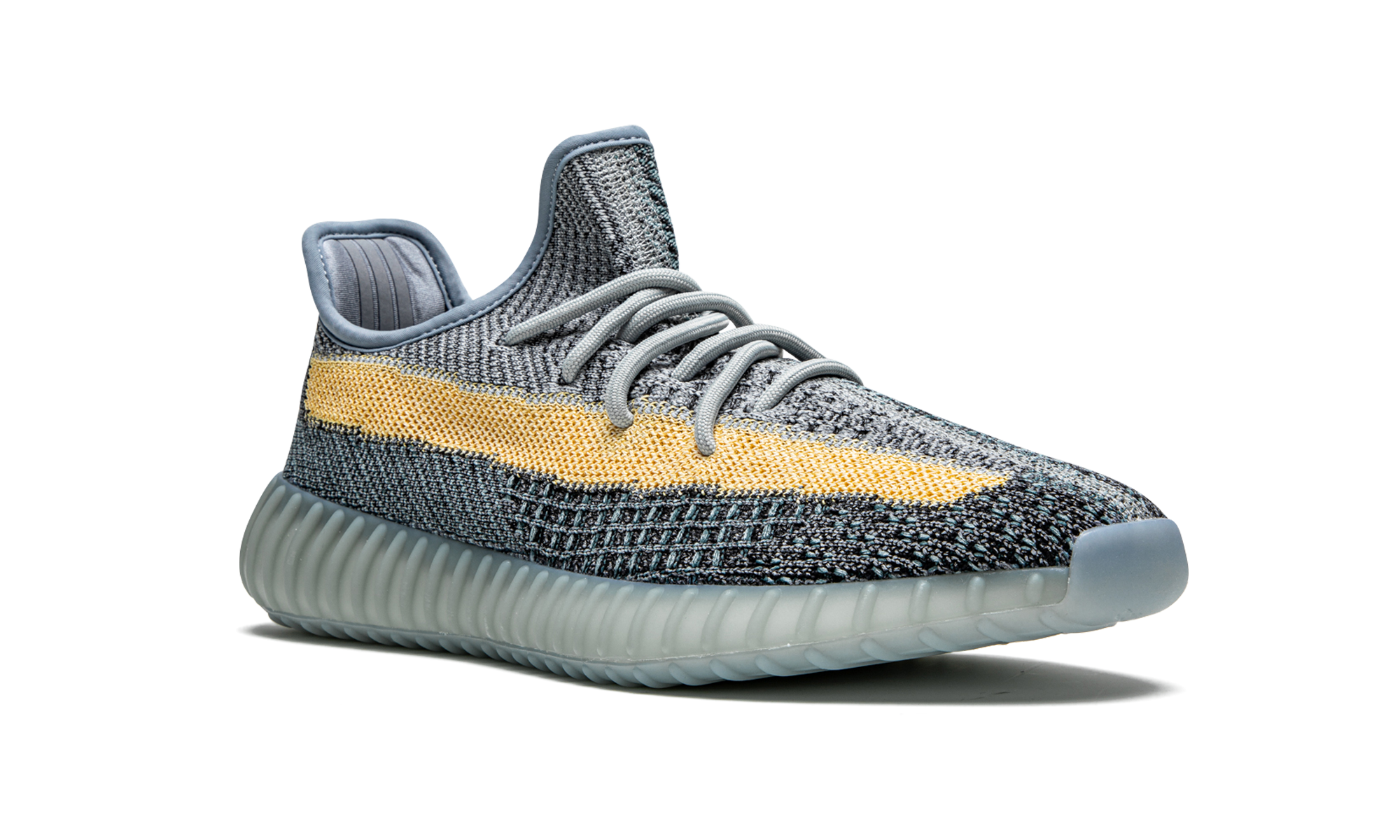 adidas yeezy boost 350 v2 ash blue+GY7657+diagnol right view