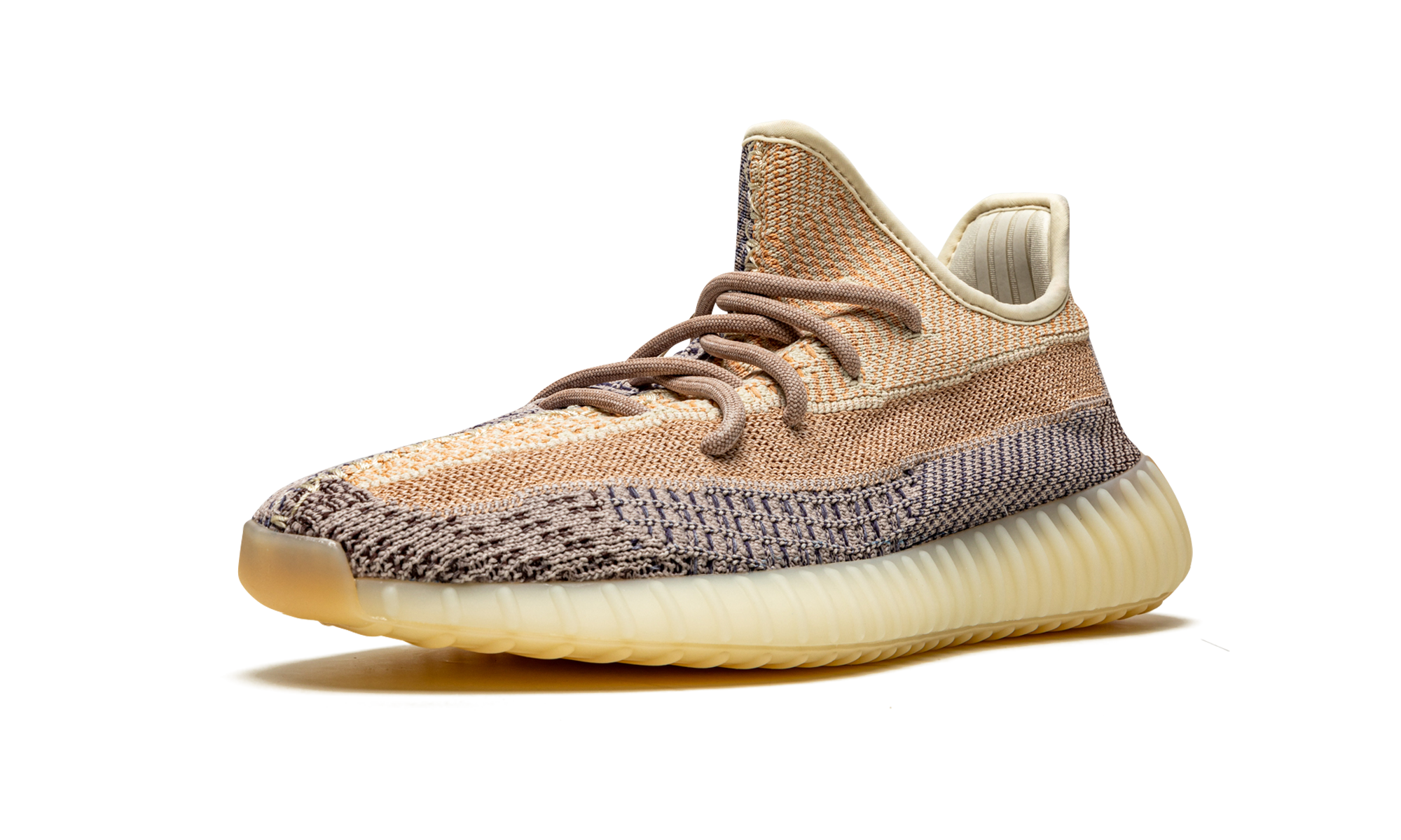 adidas yeezy boost 350 v2 ash pearl+GY7658+left diagnol single view