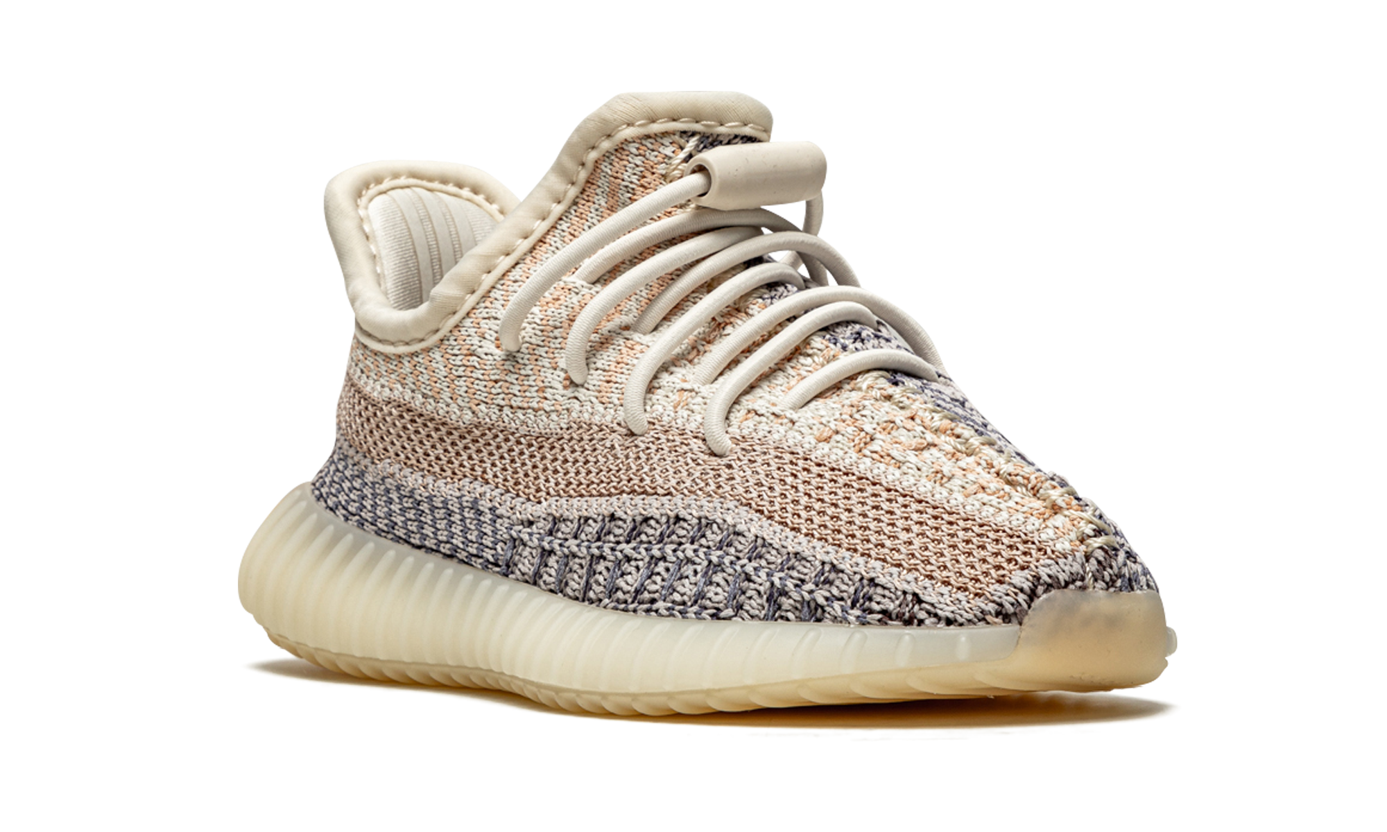 adidas yeezy boost 350 v2 ash pearl infants+GY7735+diagnol right view