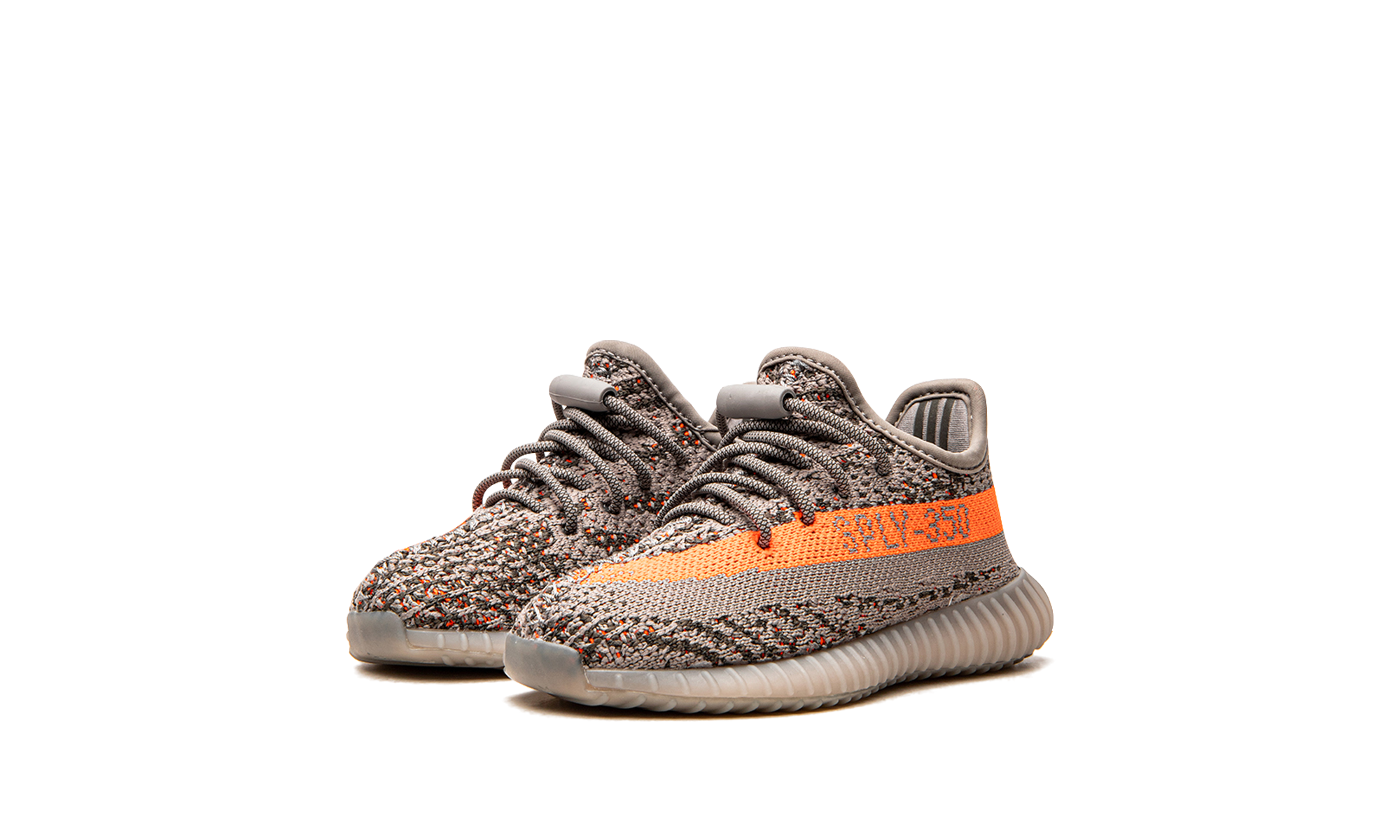 adidas yeezy boost 350 v2 beluga reflective infants+GW1231+diagnol left view