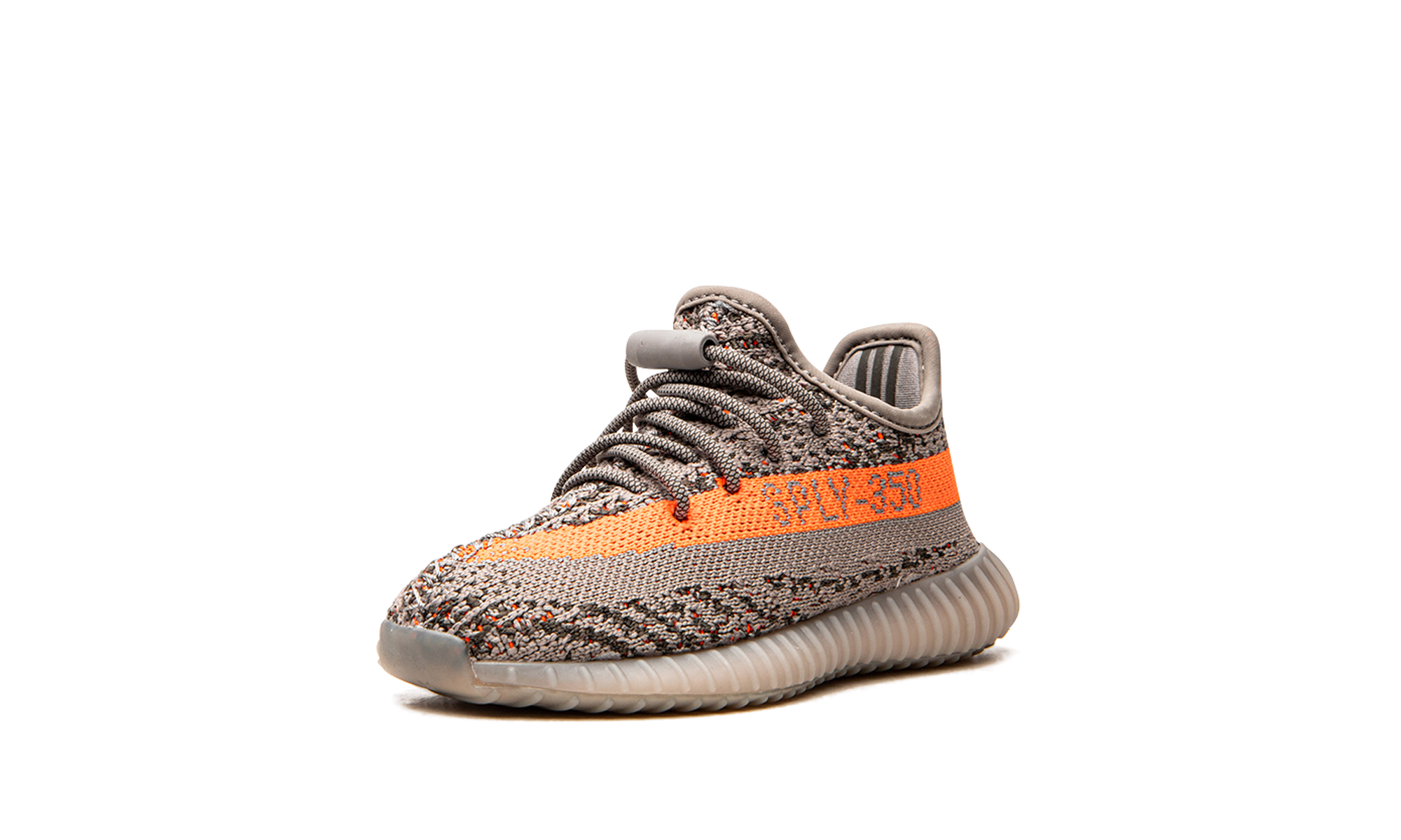adidas yeezy boost 350 v2 beluga reflective infants+GW1231+left diagnol single view