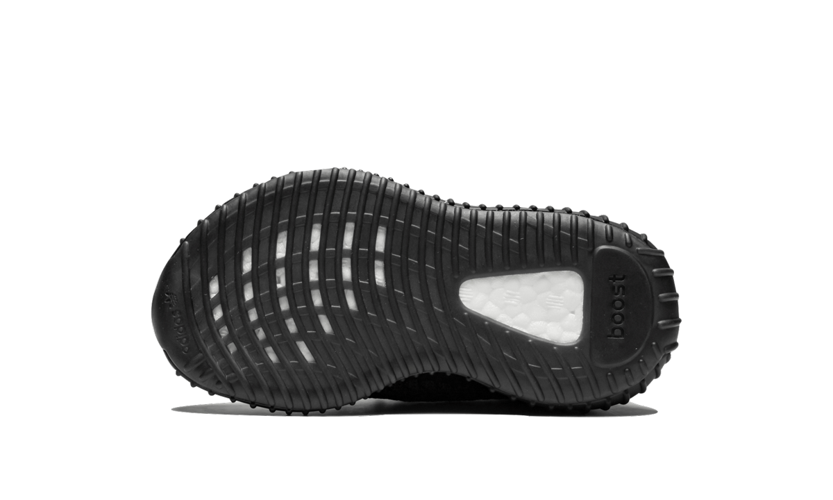 adidas yeezy boost 350 v2 black infants non reflective+FU9011+bottom view
