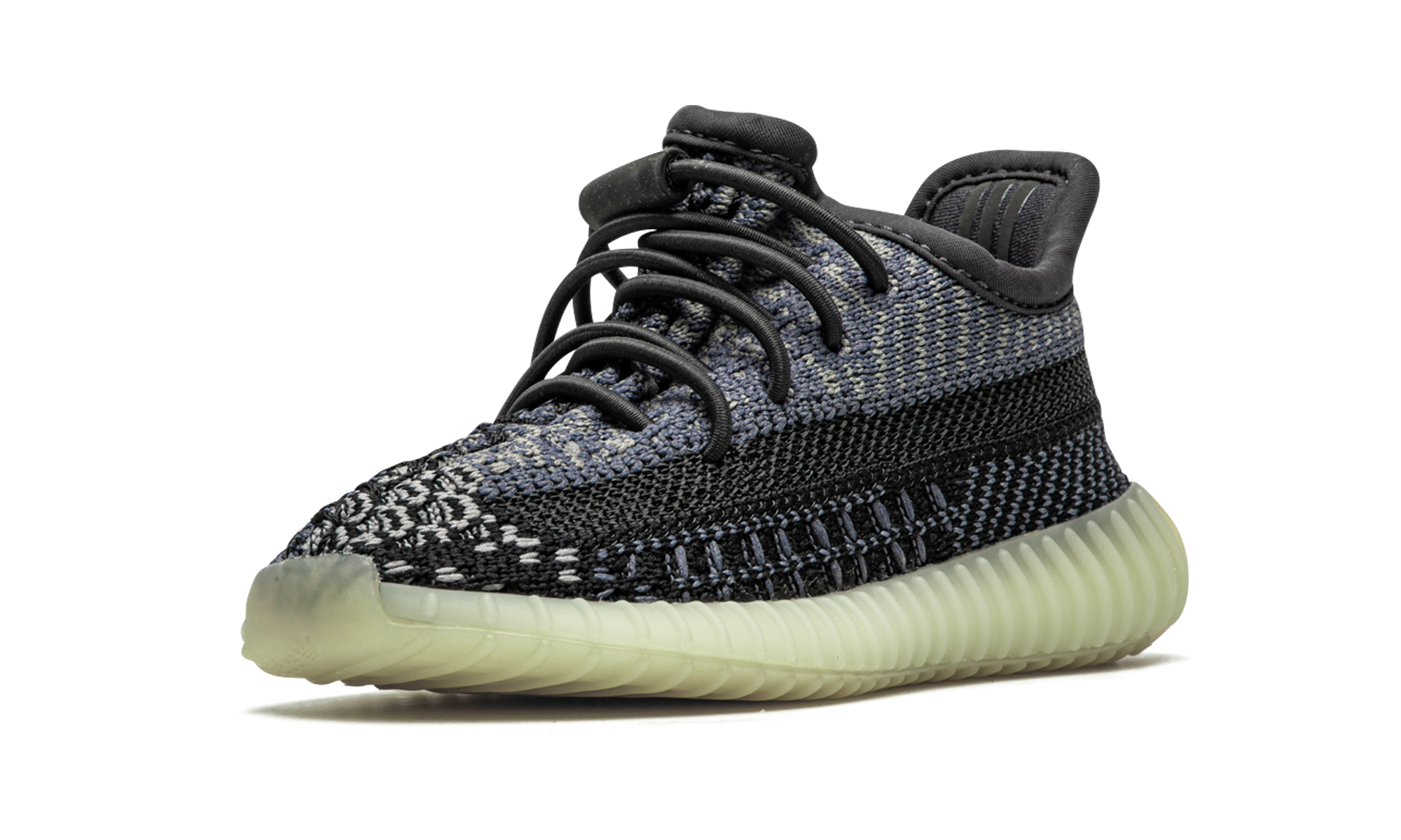 adidas yeezy boost 350 v2 carbon infants+FZ5002+left diagnol single view