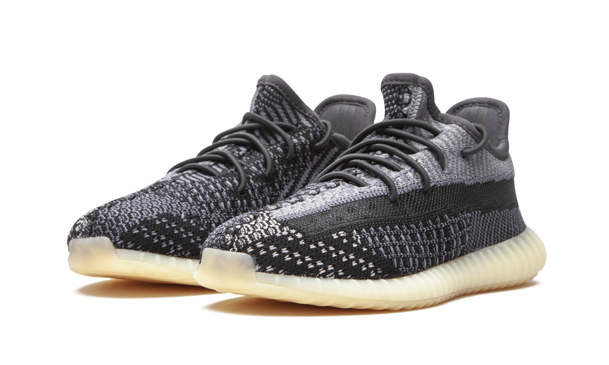 adidas yeezy boost 350 v2 carbon kids+FZ5001+diagnol left view
