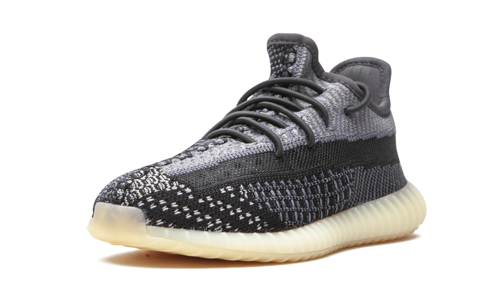 adidas yeezy boost 350 v2 carbon kids+FZ5001+left diagnol single view