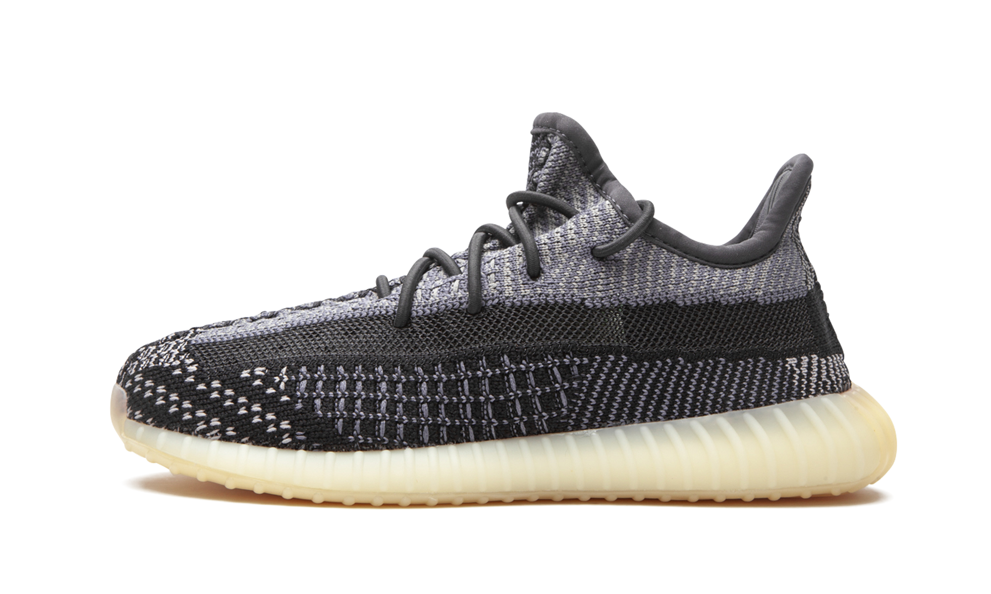 adidas yeezy boost 350 v2 carbon kids+FZ5001+diagnol right view 1