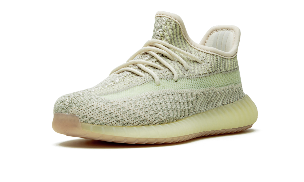 adidas yeezy boost 350 v2 citrin kids+FW3052+left diagnol single view