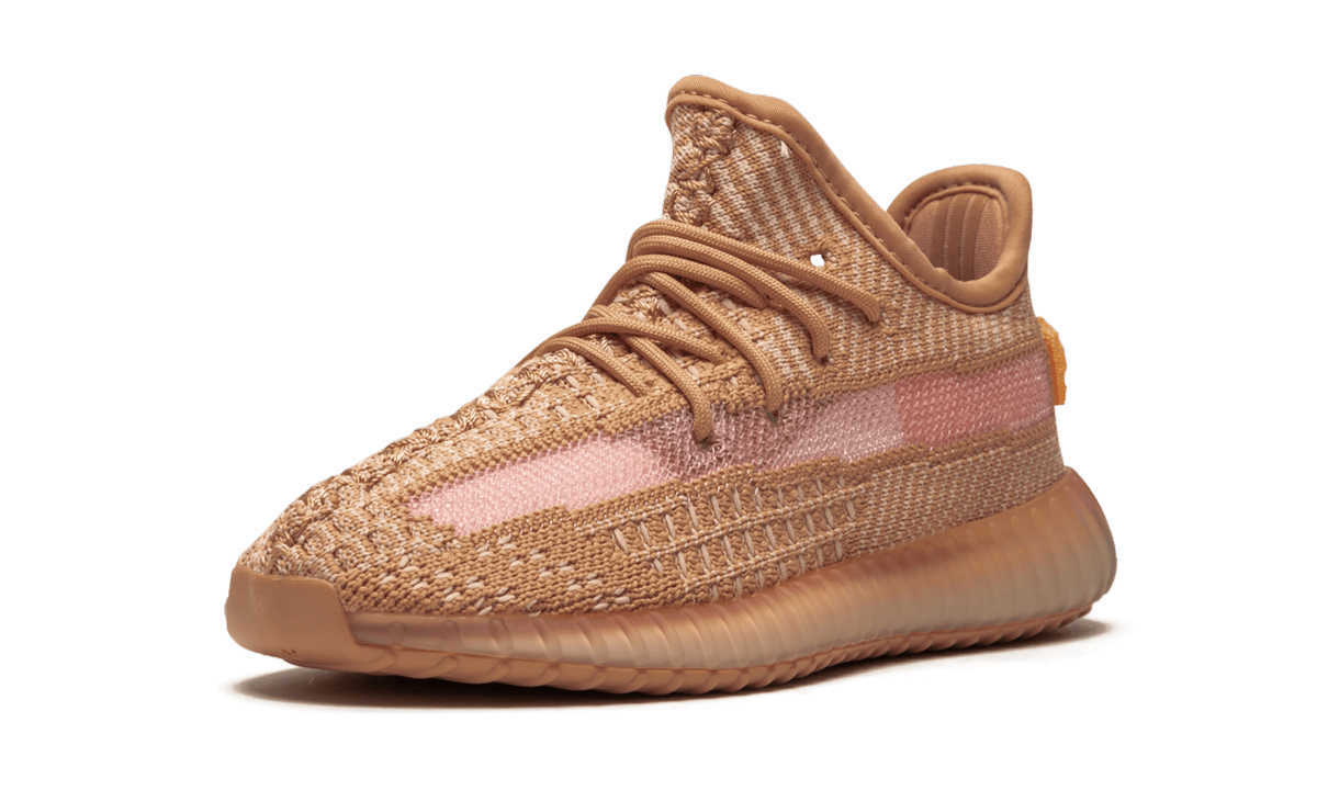 adidas yeezy boost 350 v2 clay infants+EG6881+left diagnol single view