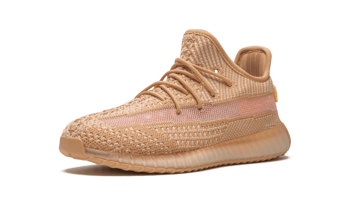 adidas yeezy boost 350 v2 clay kids+EG6872+left diagnol single view