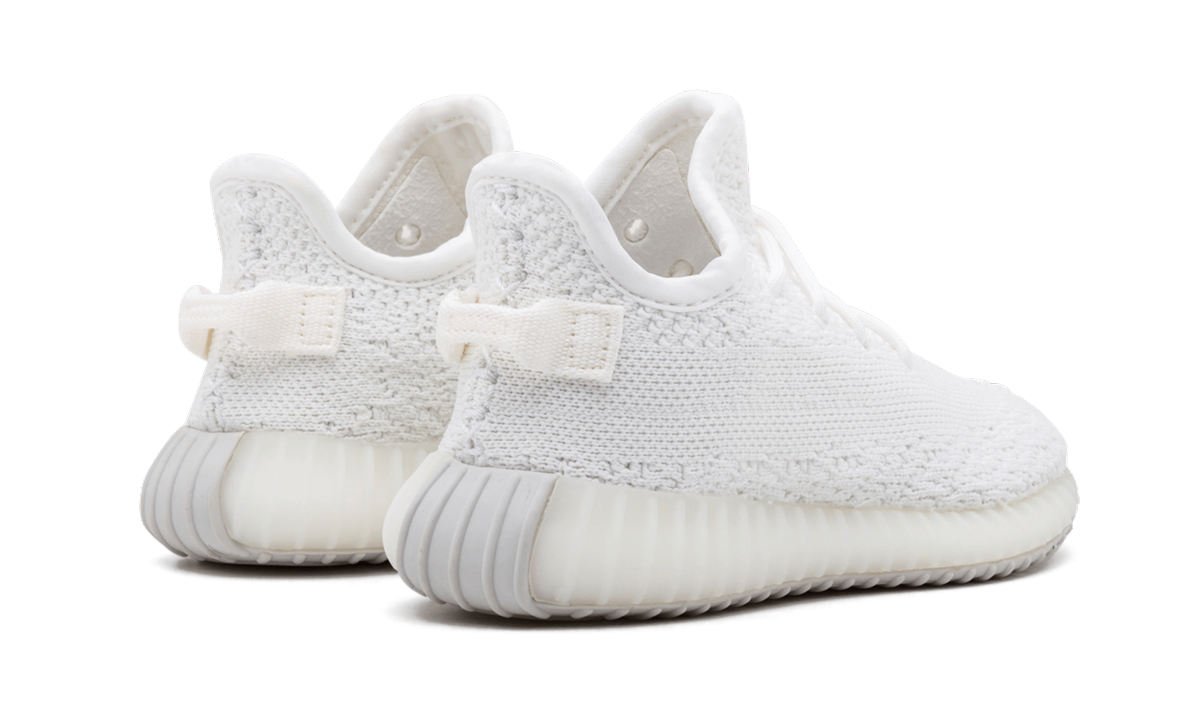 adidas yeezy boost 350 v2 cream white infants+BB6373+diagnol right behind view