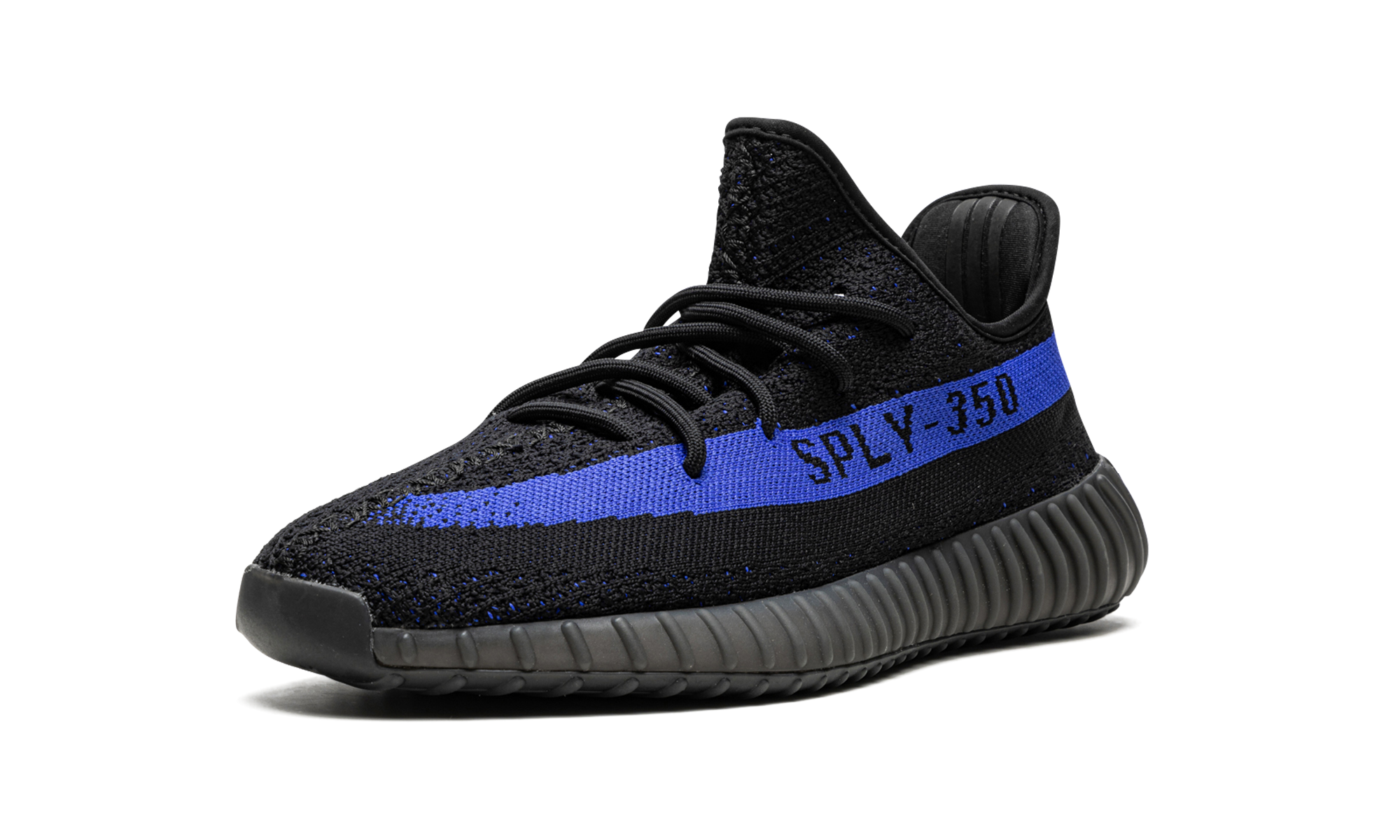 adidas yeezy boost 350 v2 dazzling blue+GY7164+left diagnol single view