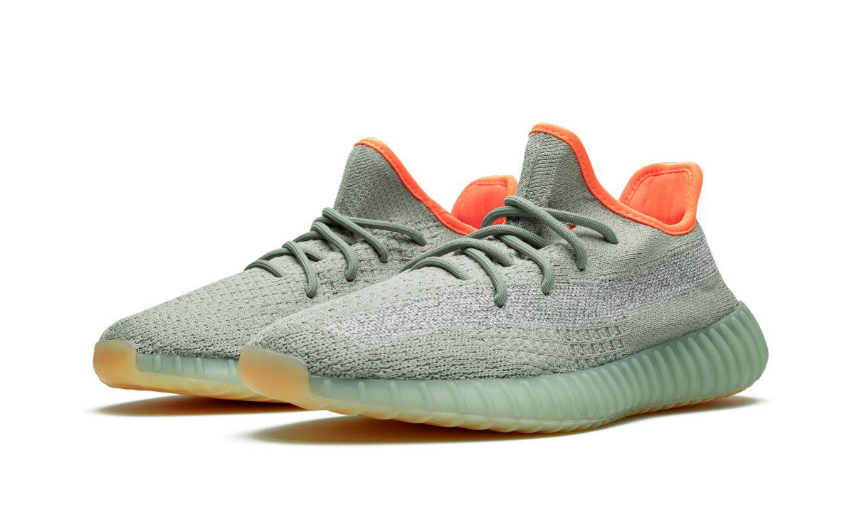 adidas yeezy boost 350 v2 desert sage+FX9035+diagnol left view