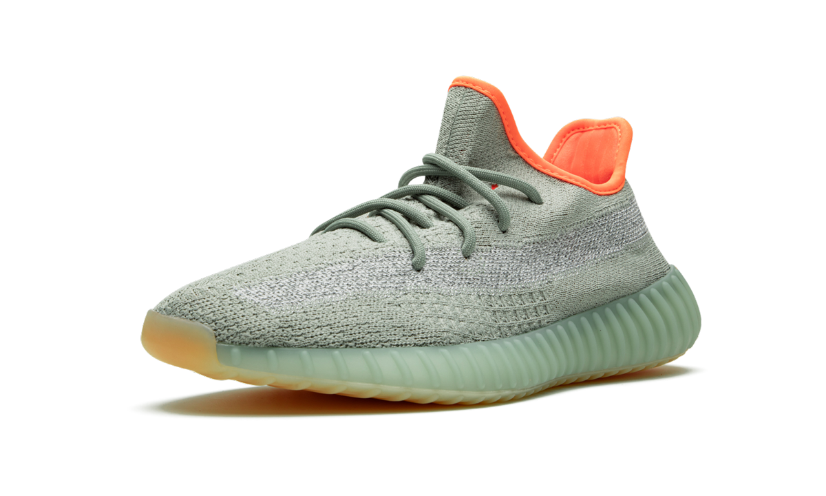 adidas yeezy boost 350 v2 desert sage+FX9035+left diagnol single view