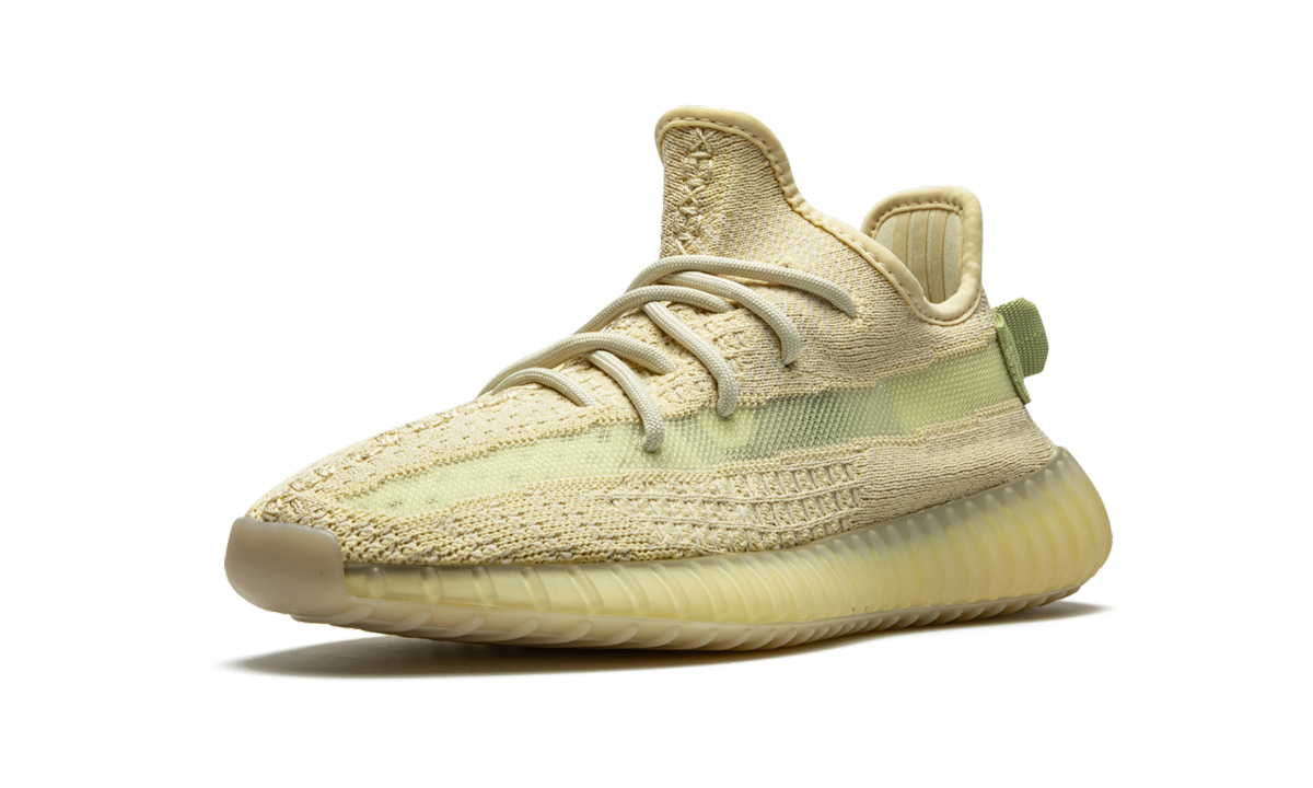 adidas yeezy boost 350 v2 flax+FX9028+left diagnol single view