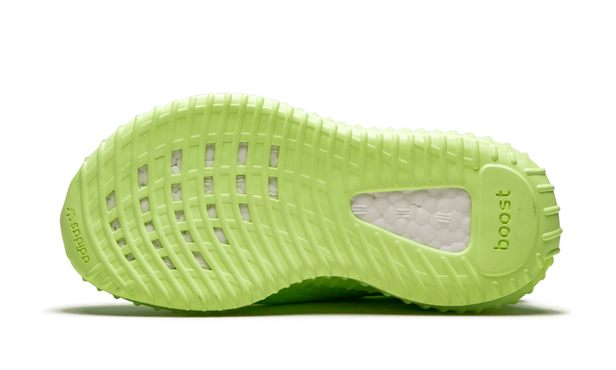 adidas yeezy boost 350 v2 glow infants+EG6887+bottom view