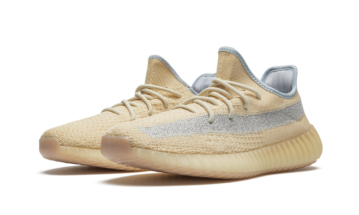 adidas yeezy boost 350 v2 linen+FY5158+diagnol left view
