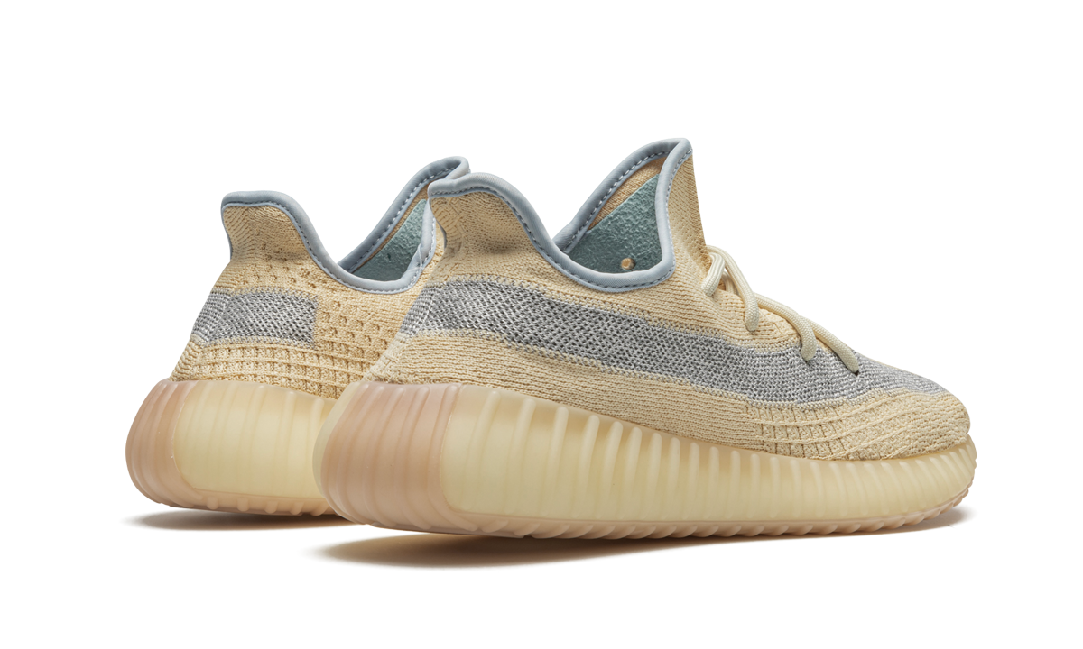 adidas yeezy boost 350 v2 linen+FY5158+diagnol right behind view