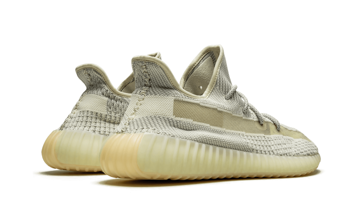 adidas yeezy boost 350 v2 lundmark non reflective+FU9161+diagnol right behind view