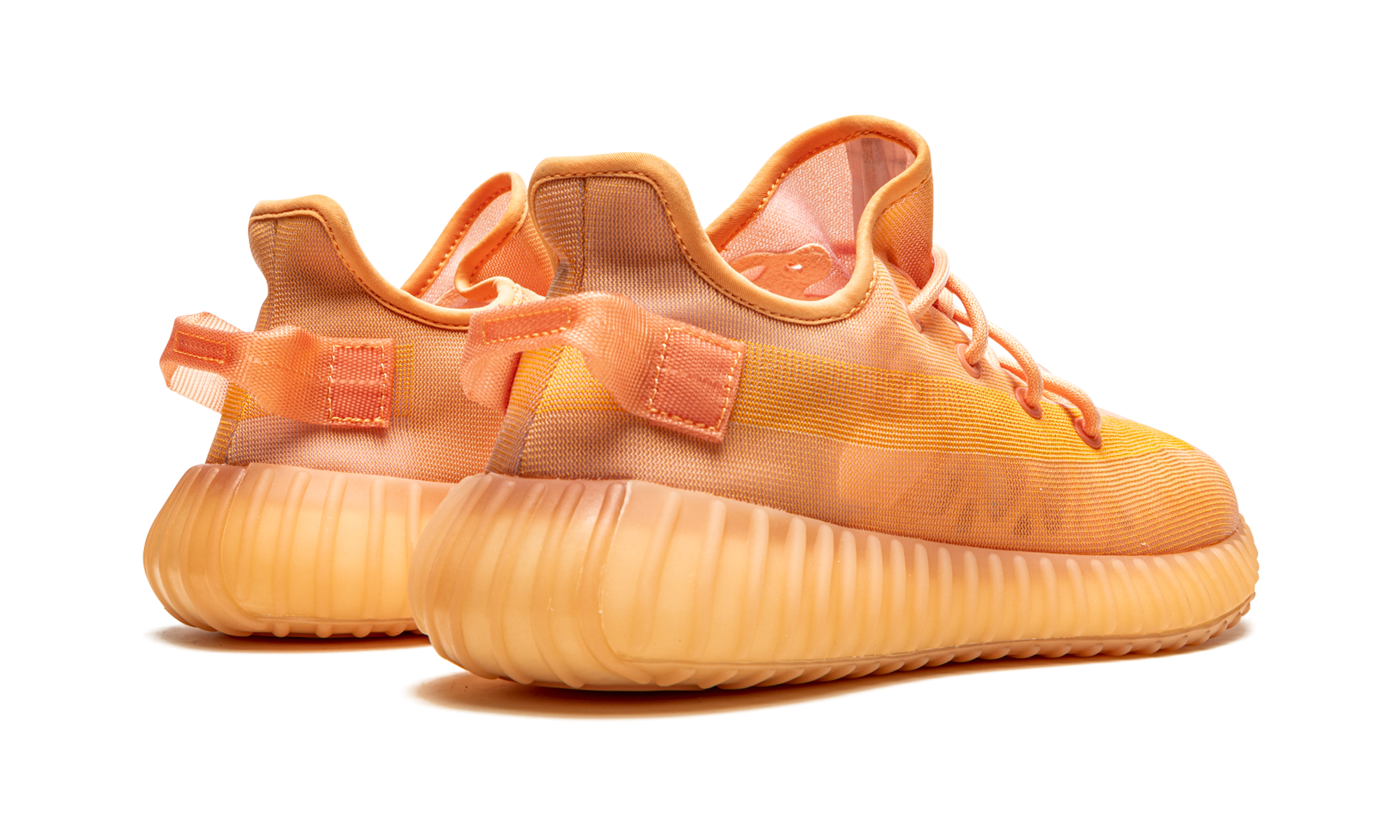 adidas yeezy boost 350 v2 mono clay+GW2870+diagnol right behind view