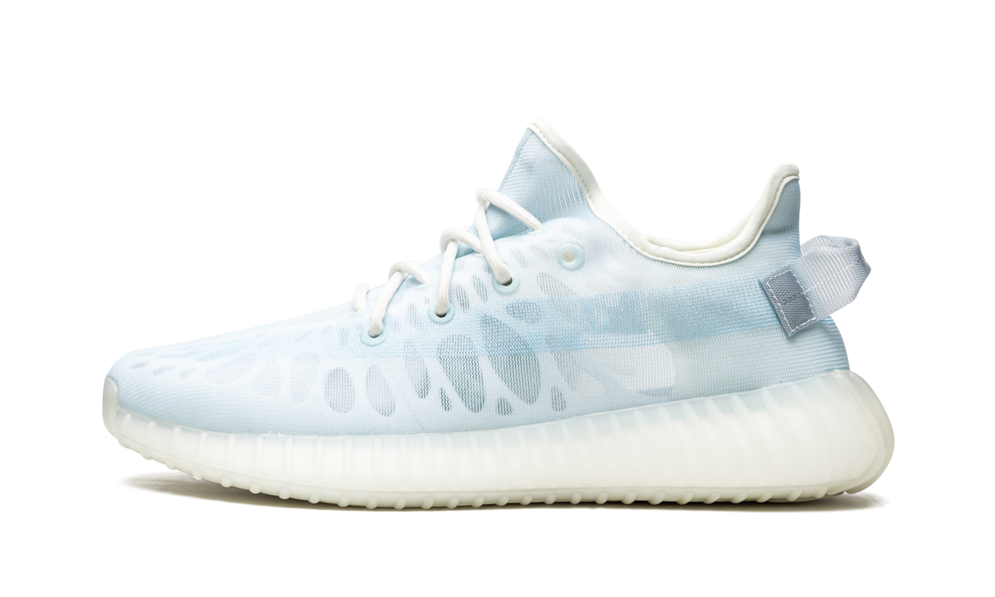 adidas yeezy boost 350 v2 mono ice+GW2869+diagnol right view 1