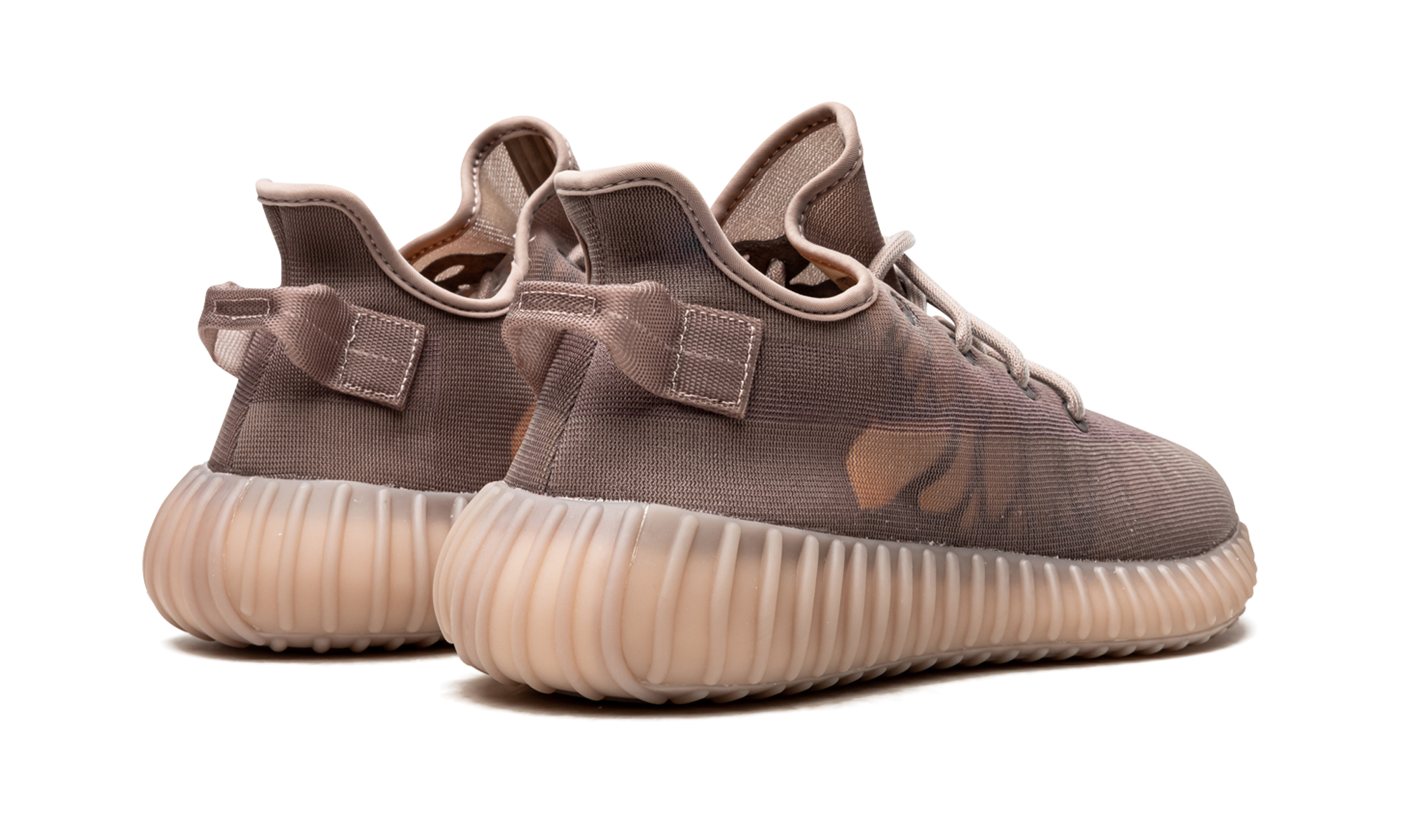 adidas yeezy boost 350 v2 mono mist+GW2871+diagnol right behind view