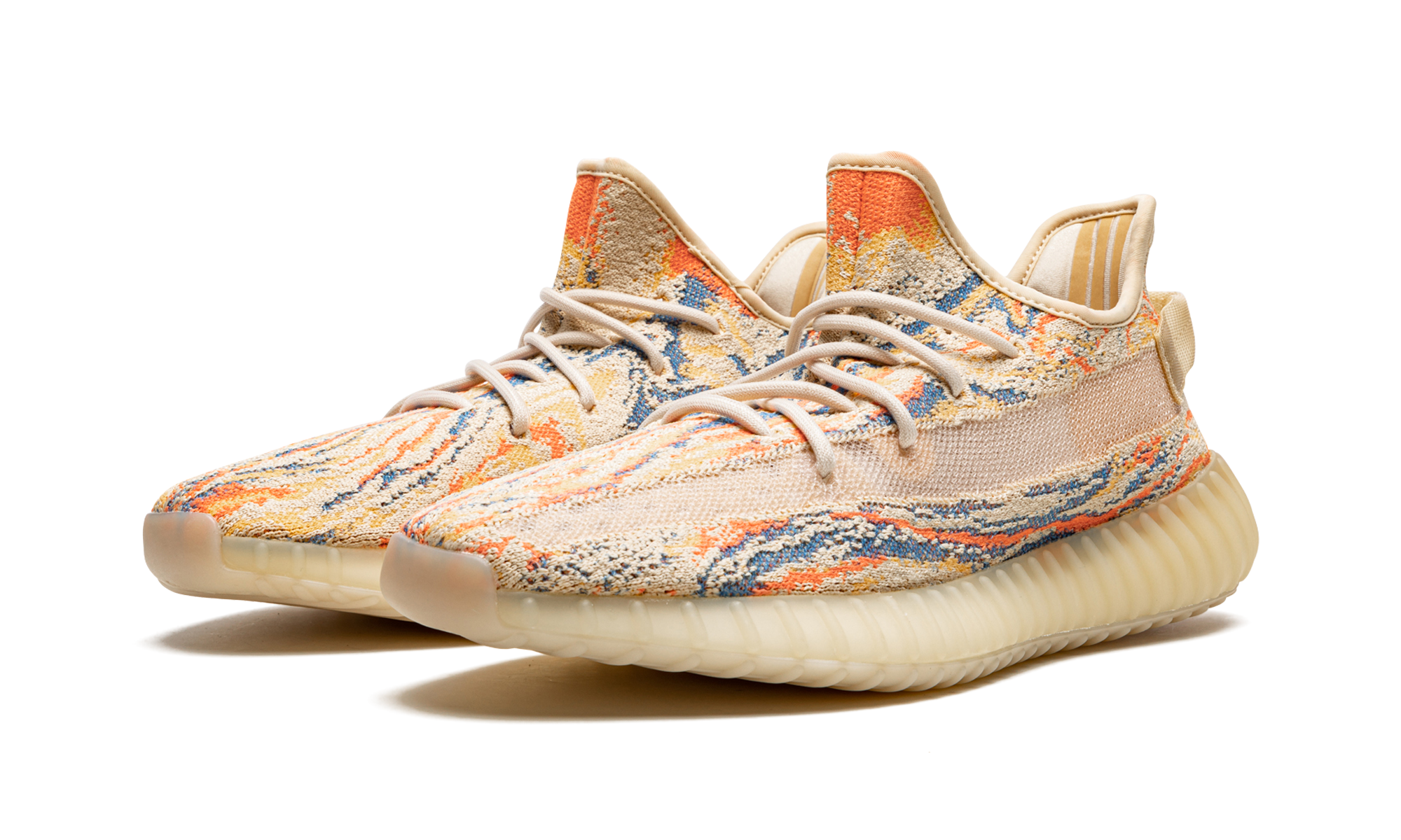 adidas yeezy boost 350 v2 mx oat+GW3773+diagnol left view