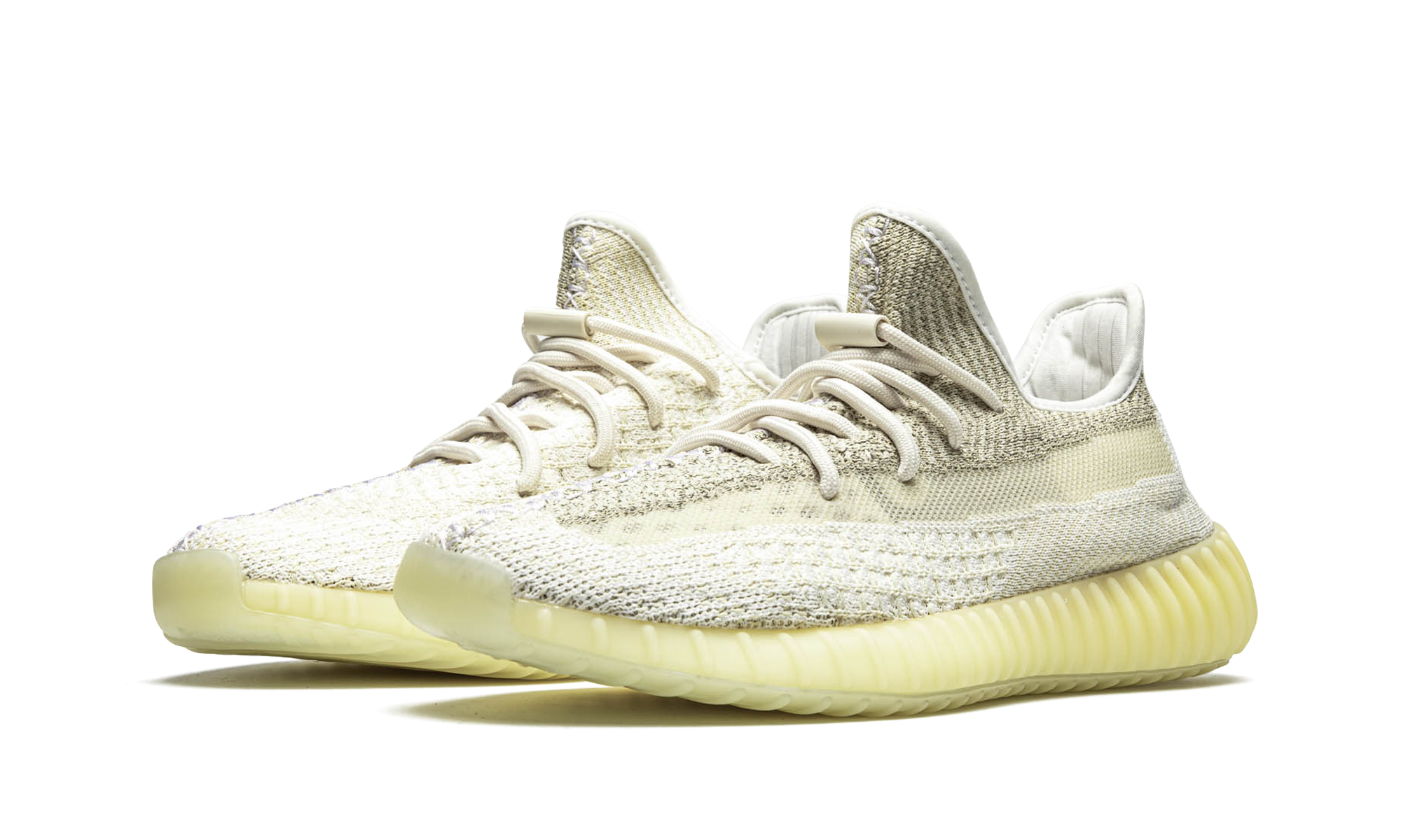 adidas yeezy boost 350 v2 natural+FZ5246+diagnol left view