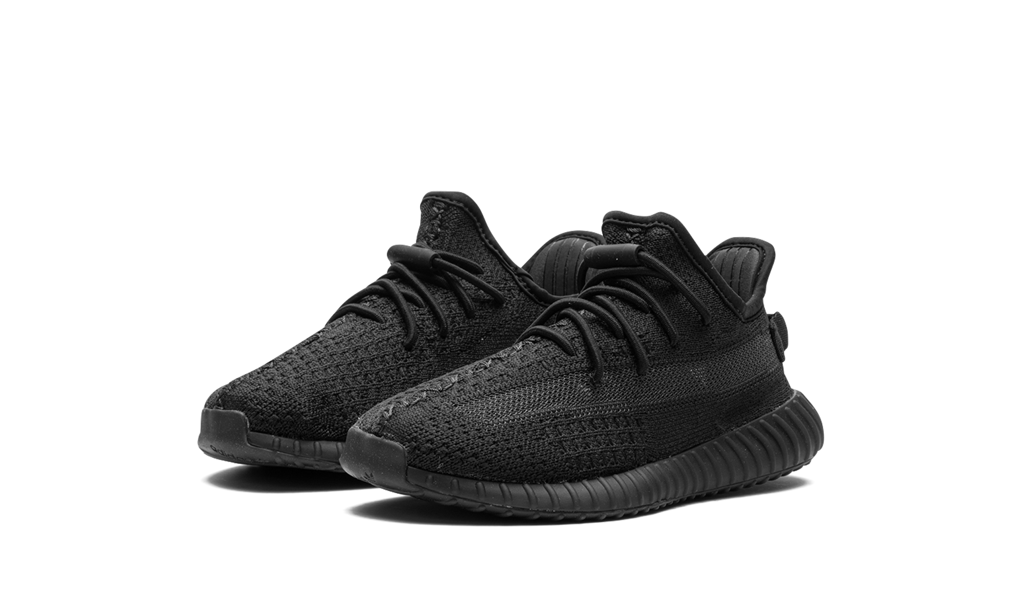 adidas yeezy boost 350 v2 onyx kids+FZ6048+diagnol left view