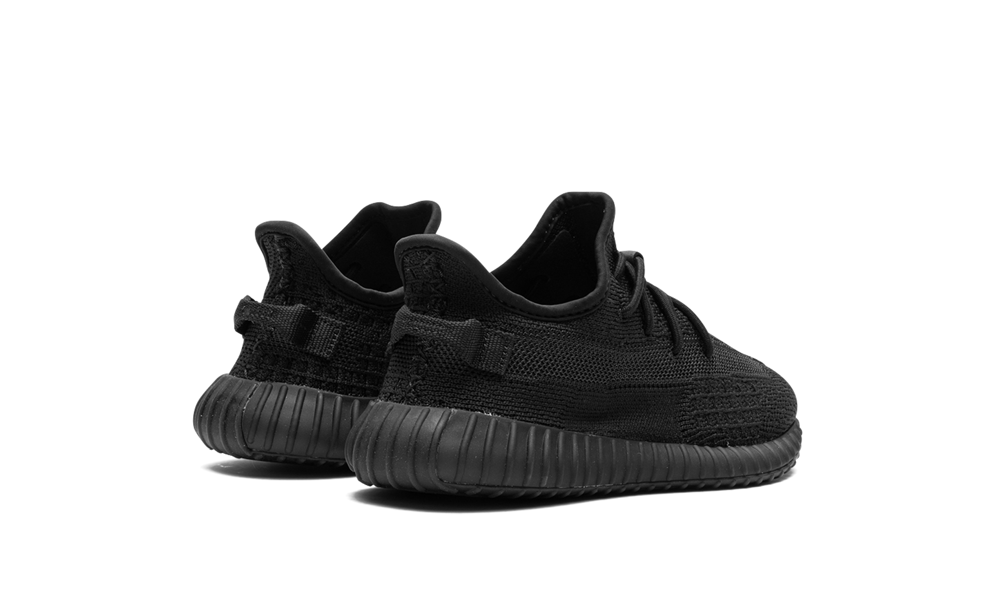 adidas yeezy boost 350 v2 onyx kids+FZ6048+diagnol right behind view