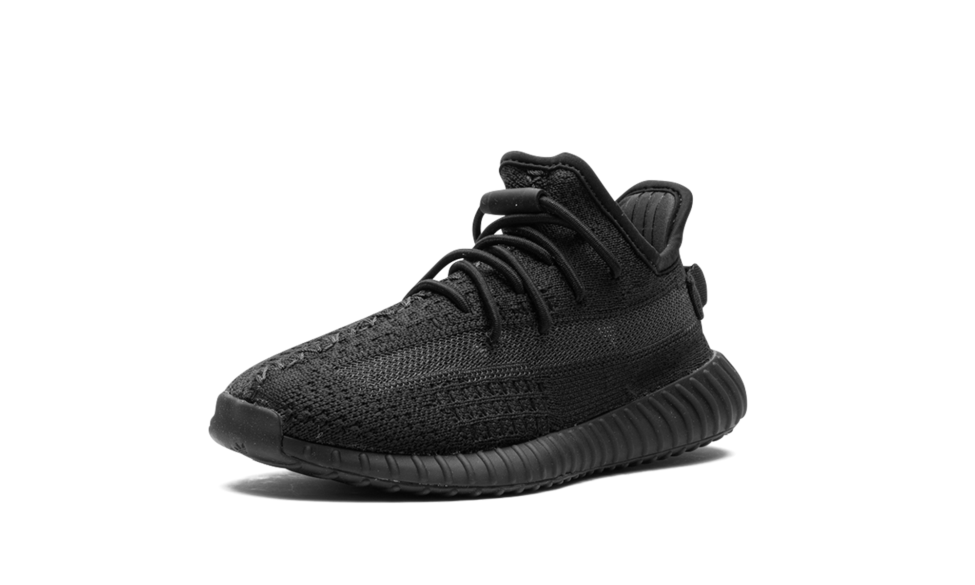 adidas yeezy boost 350 v2 onyx kids+FZ6048+left diagnol single view