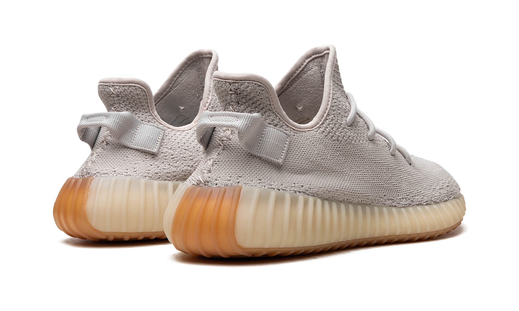 adidas yeezy boost 350 v2 sesame+F99710+diagnol right behind view