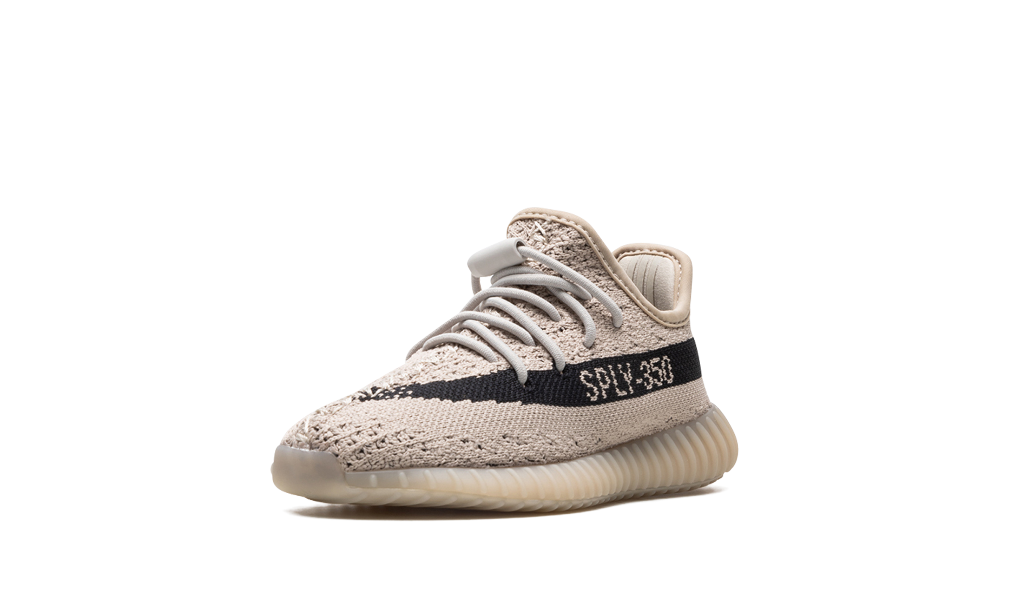 adidas yeezy boost 350 v2 slate infants+HP7871+left diagnol single view