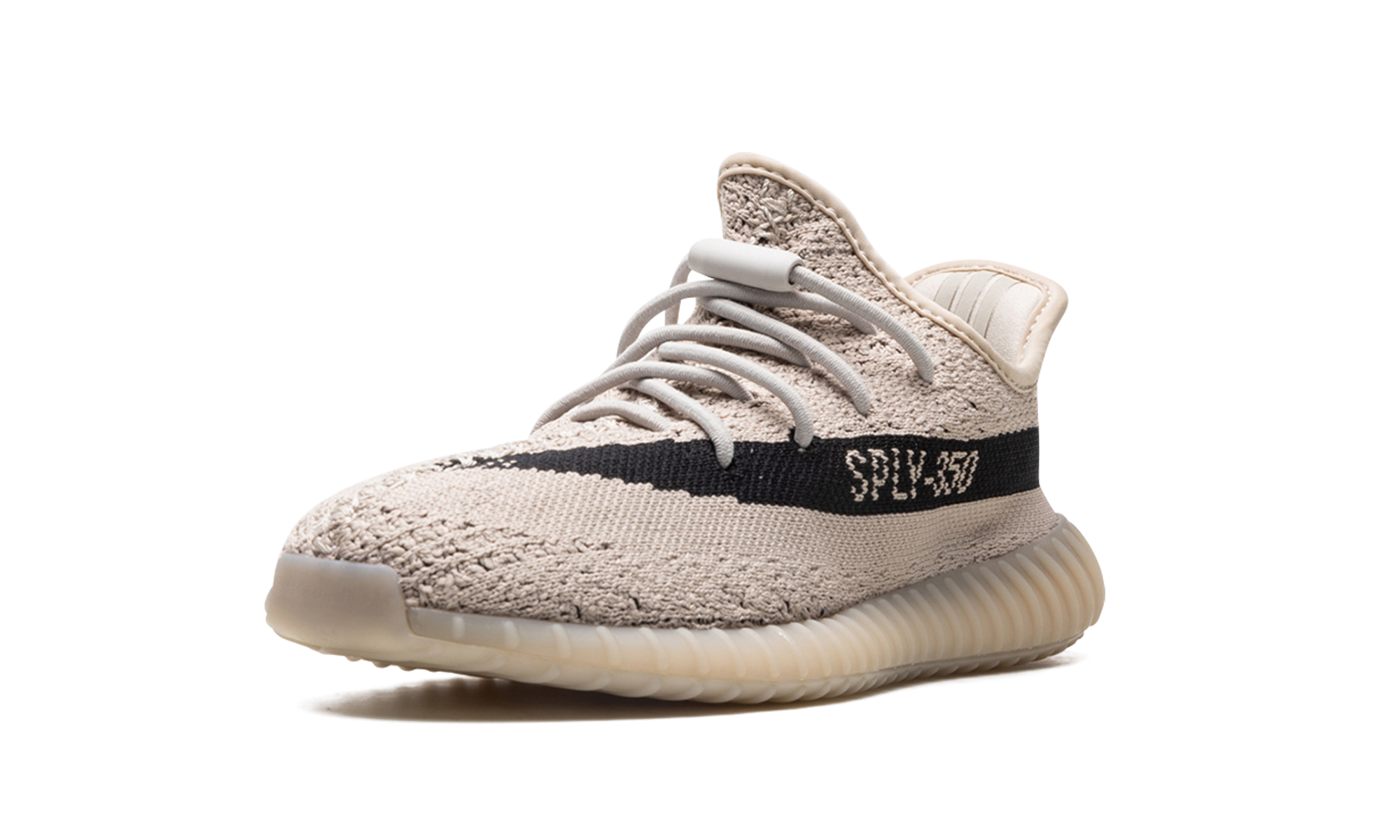 adidas yeezy boost 350 v2 slate kids+HP7872+left diagnol single view