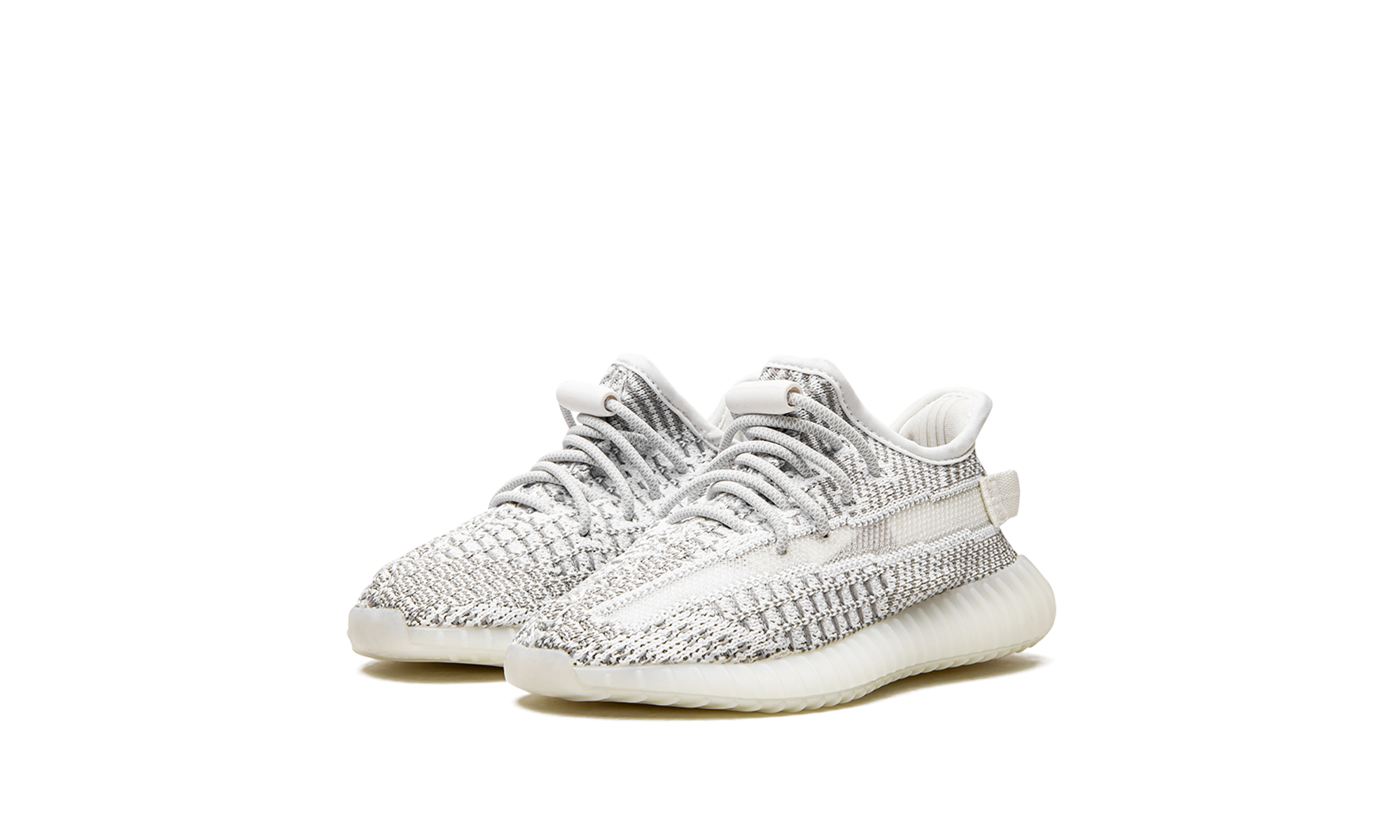 adidas yeezy boost 350 v2 static non reflective infants+HP6590+diagnol left view