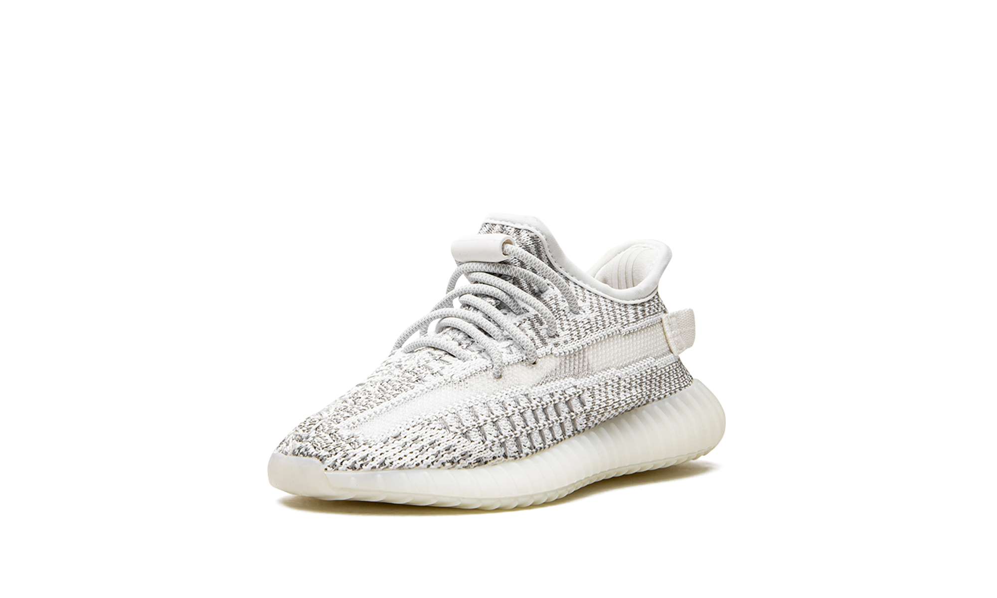 adidas yeezy boost 350 v2 static non reflective infants+HP6590+left diagnol single view