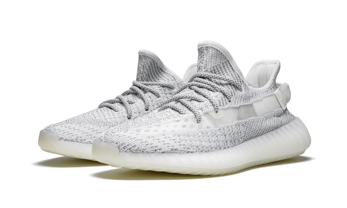 adidas yeezy boost 350 v2 static reflective+EF2367+diagnol right behind view