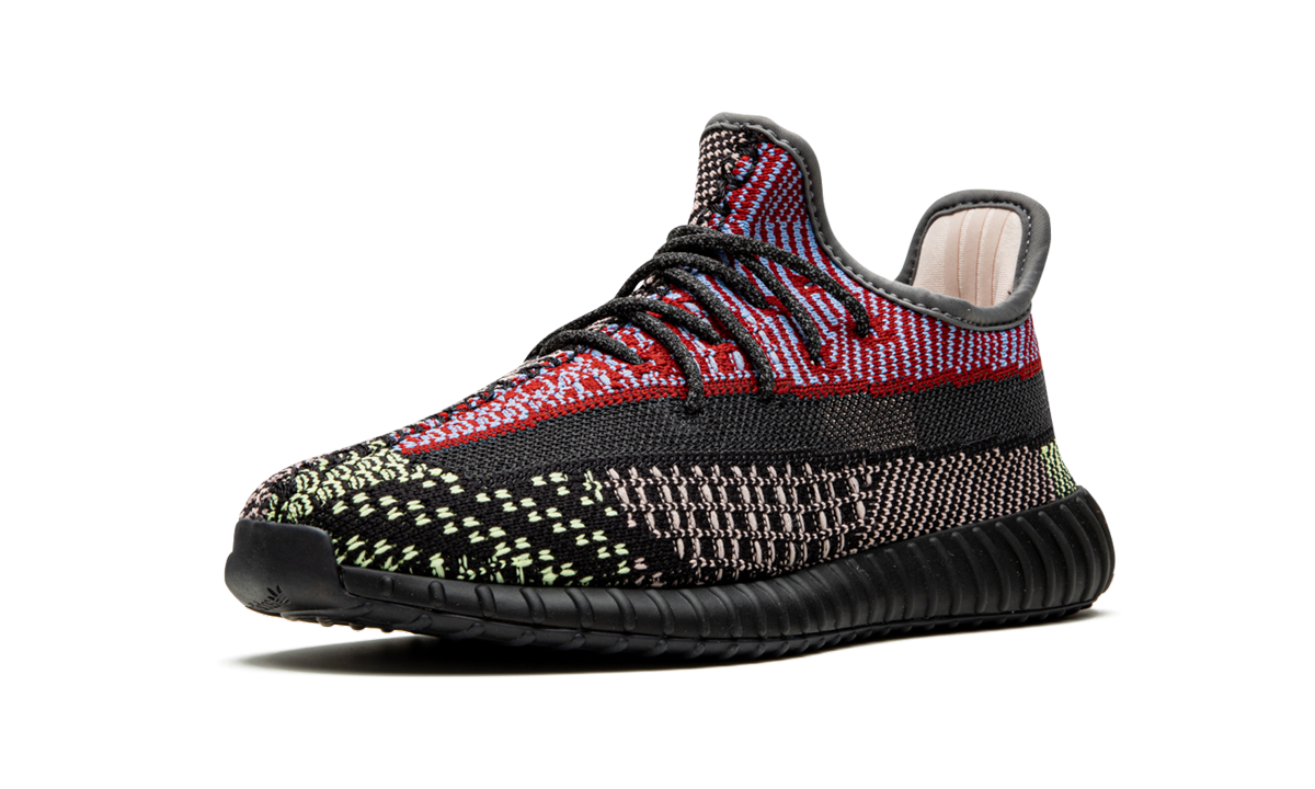 adidas yeezy boost 350 v2 yecheil kids+FX0777+left diagnol single view