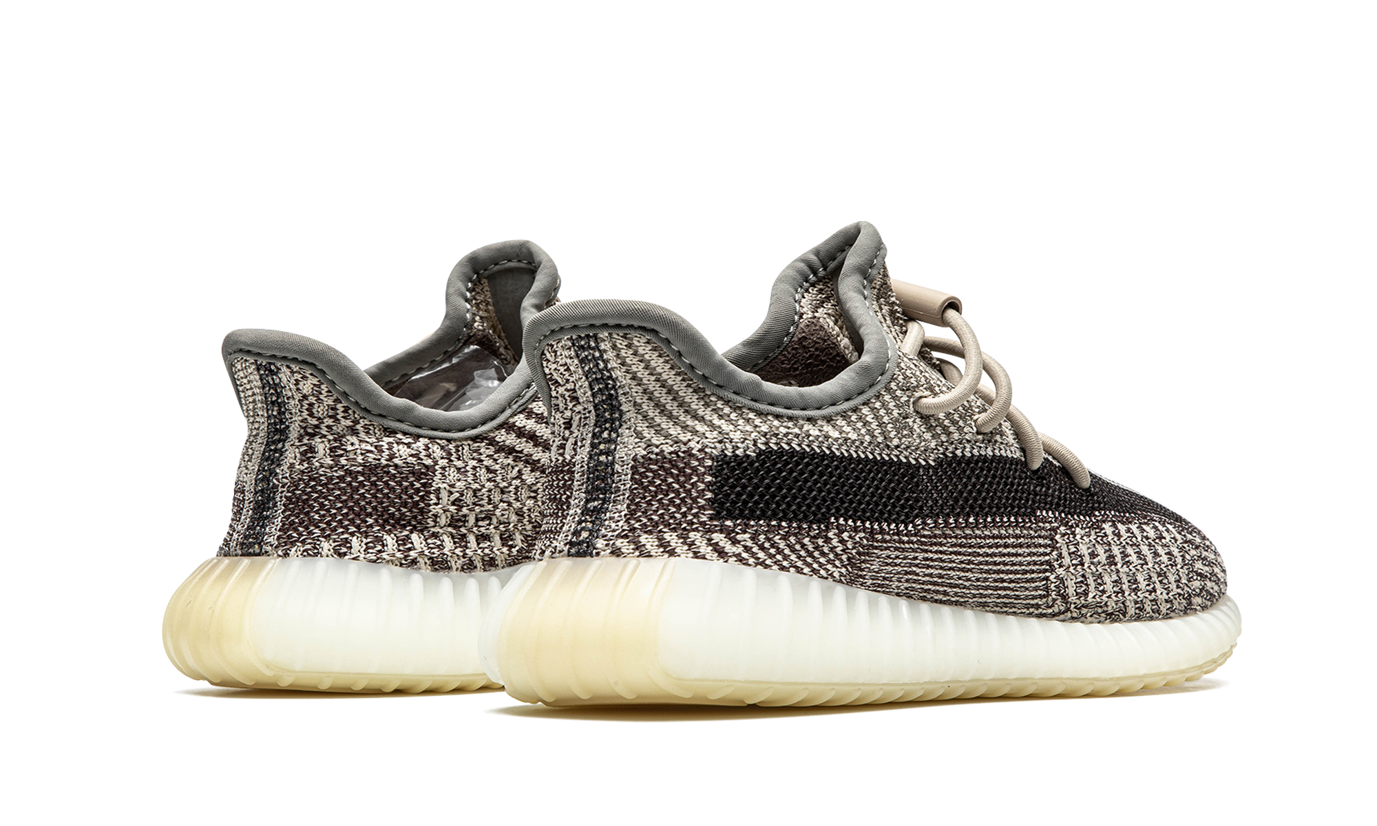 adidas yeezy boost 350 v2 zyon kids+FZ1283+diagnol right behind view