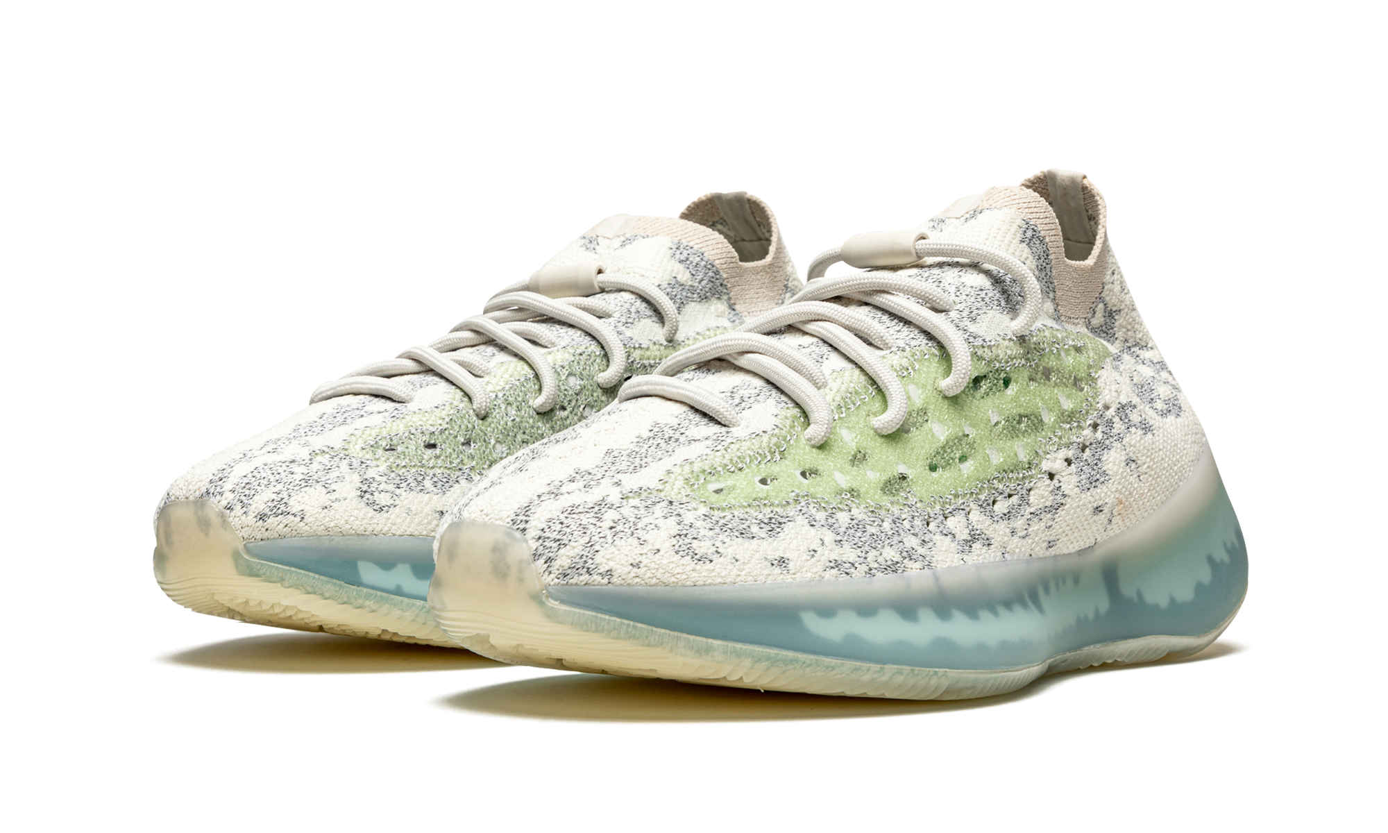 adidas yeezy boost 380 alien blue+GW0304+diagnol left view