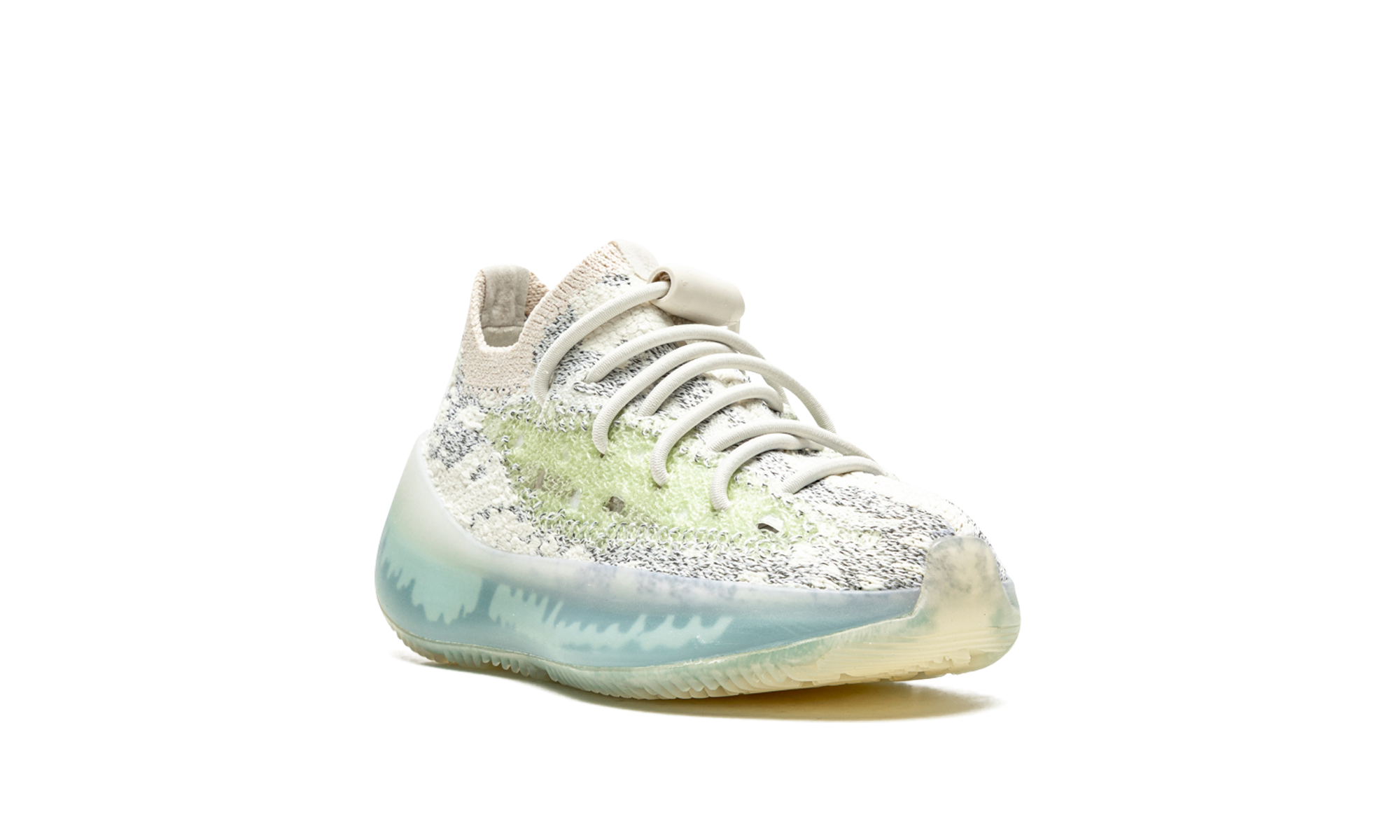 adidas yeezy boost 380 alien blue infants+GW2717+diagnol right view