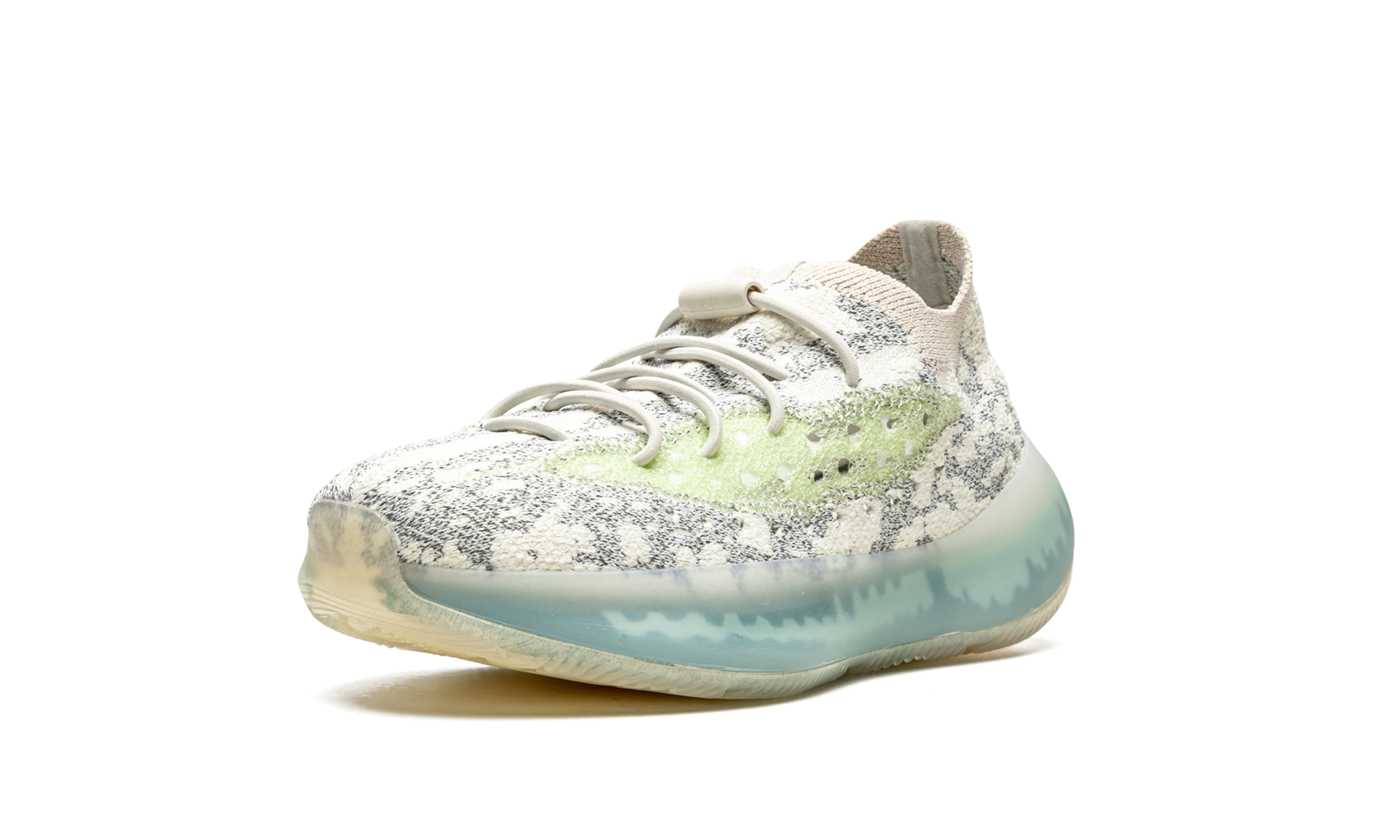 adidas yeezy boost 380 alien blue kids+GW0305+left diagnol single view
