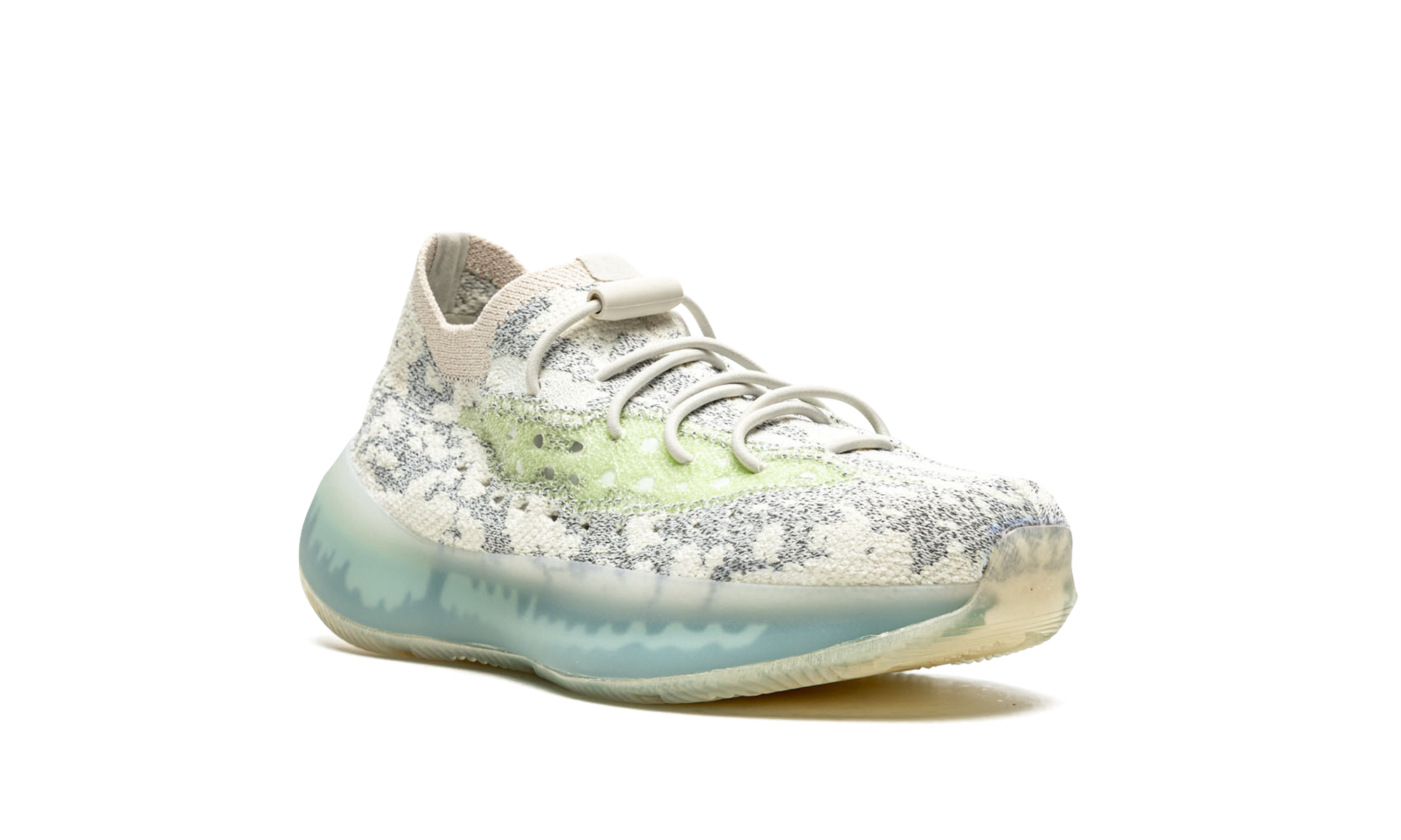 adidas yeezy boost 380 alien blue kids+GW0305+diagnol right view