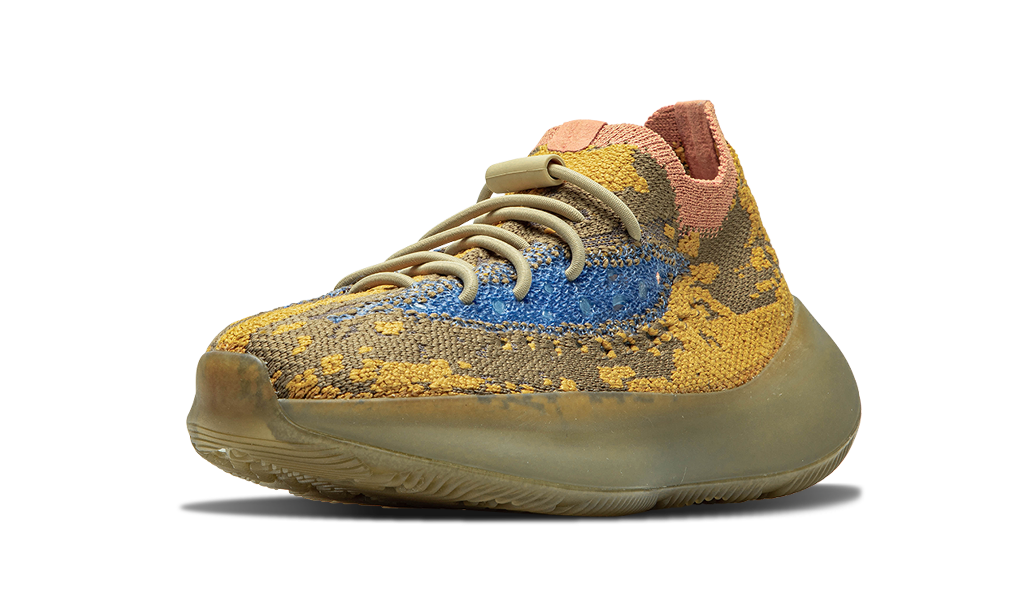 adidas yeezy boost 380 blue oat kids+Q47391+left diagnol single view