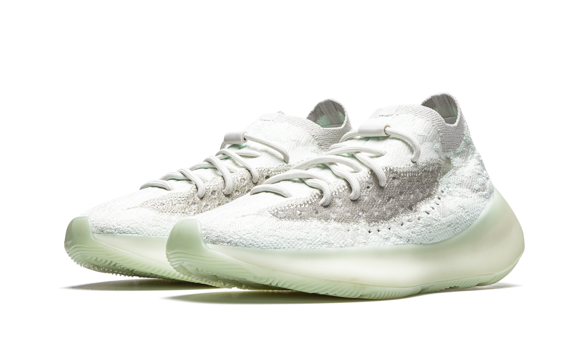 adidas yeezy boost 380 calcite glow+GZ8668+diagnol left view
