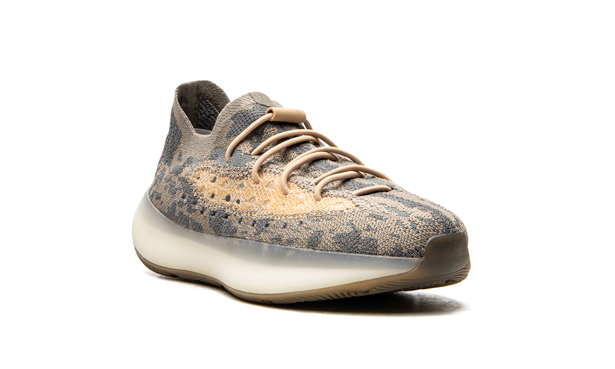 adidas yeezy boost 380 mist kids+FX9766+diagnol right view