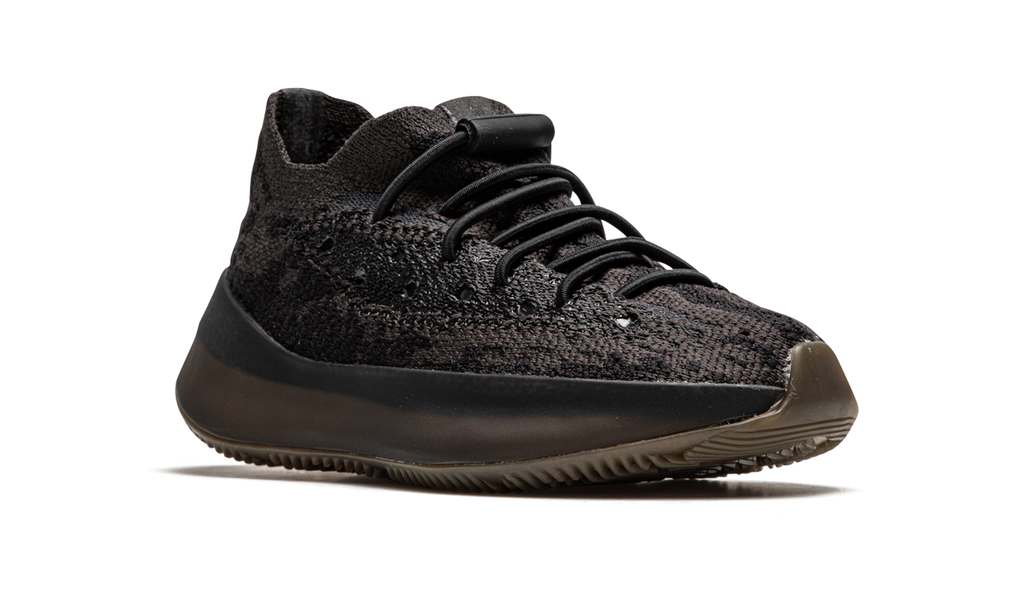 adidas yeezy boost 380 onyx infants+FZ4422+diagnol right view