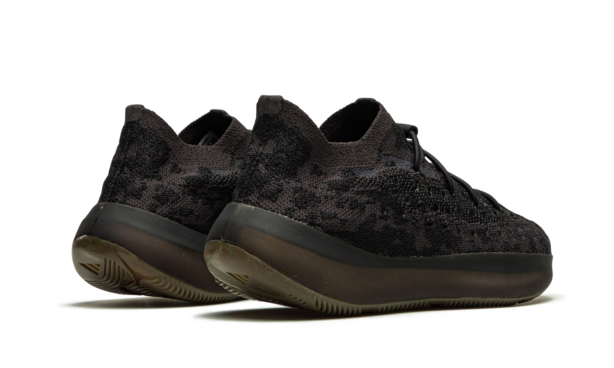 adidas yeezy boost 380 onyx kids+FZ4418+diagnol right behind view
