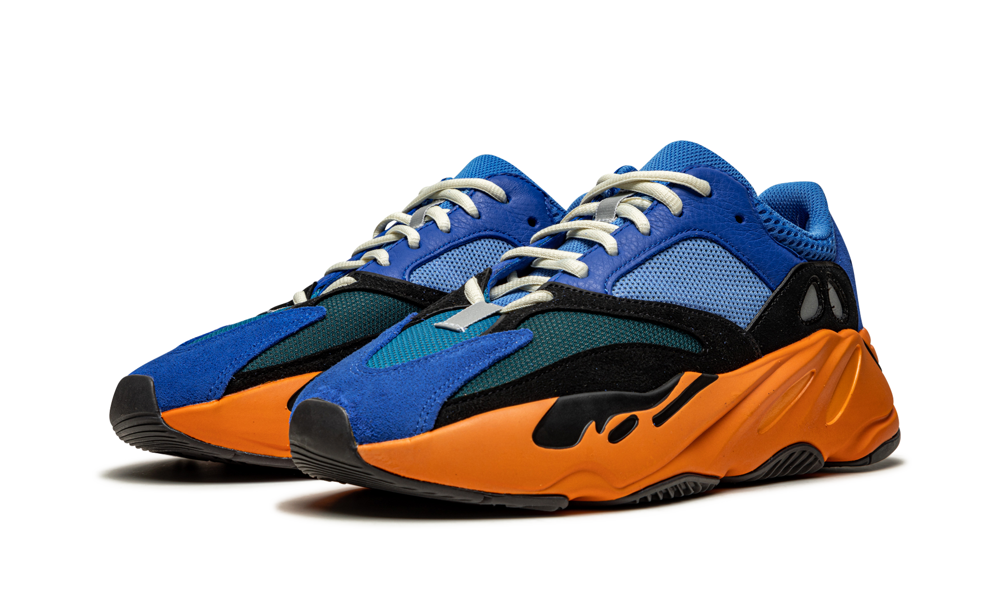 adidas yeezy boost 700 bright blue+GZ0541+diagnol left view