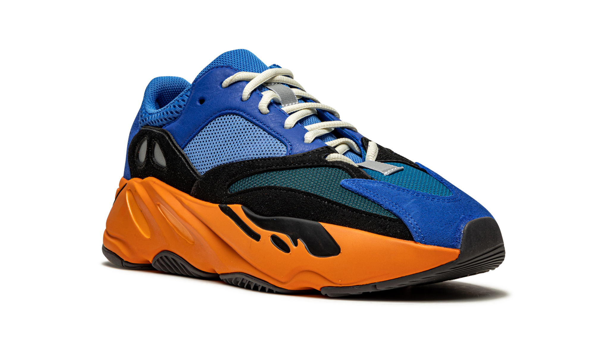 adidas yeezy boost 700 bright blue+GZ0541+diagnol right view