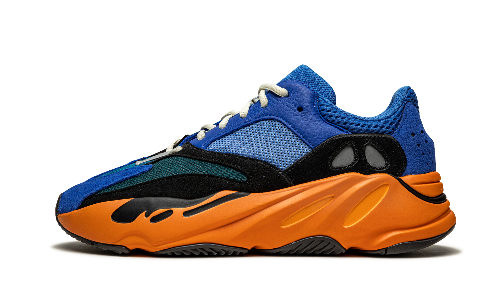 adidas yeezy boost 700 bright blue+GZ0541+diagnol right view 1